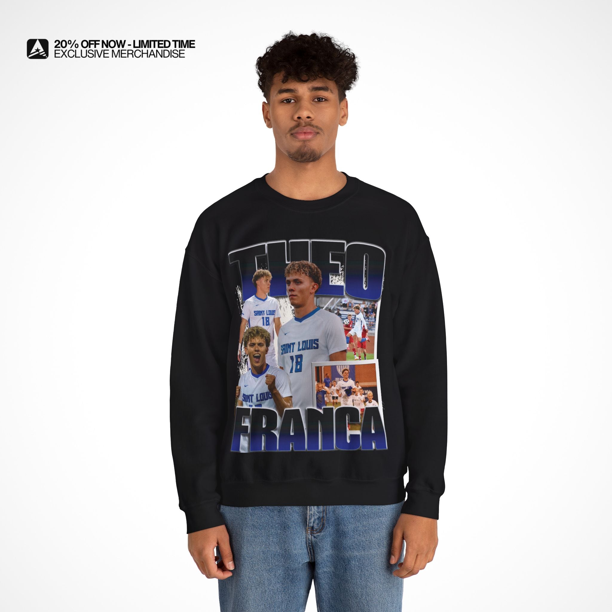 Theo Franca Graphic Crewneck