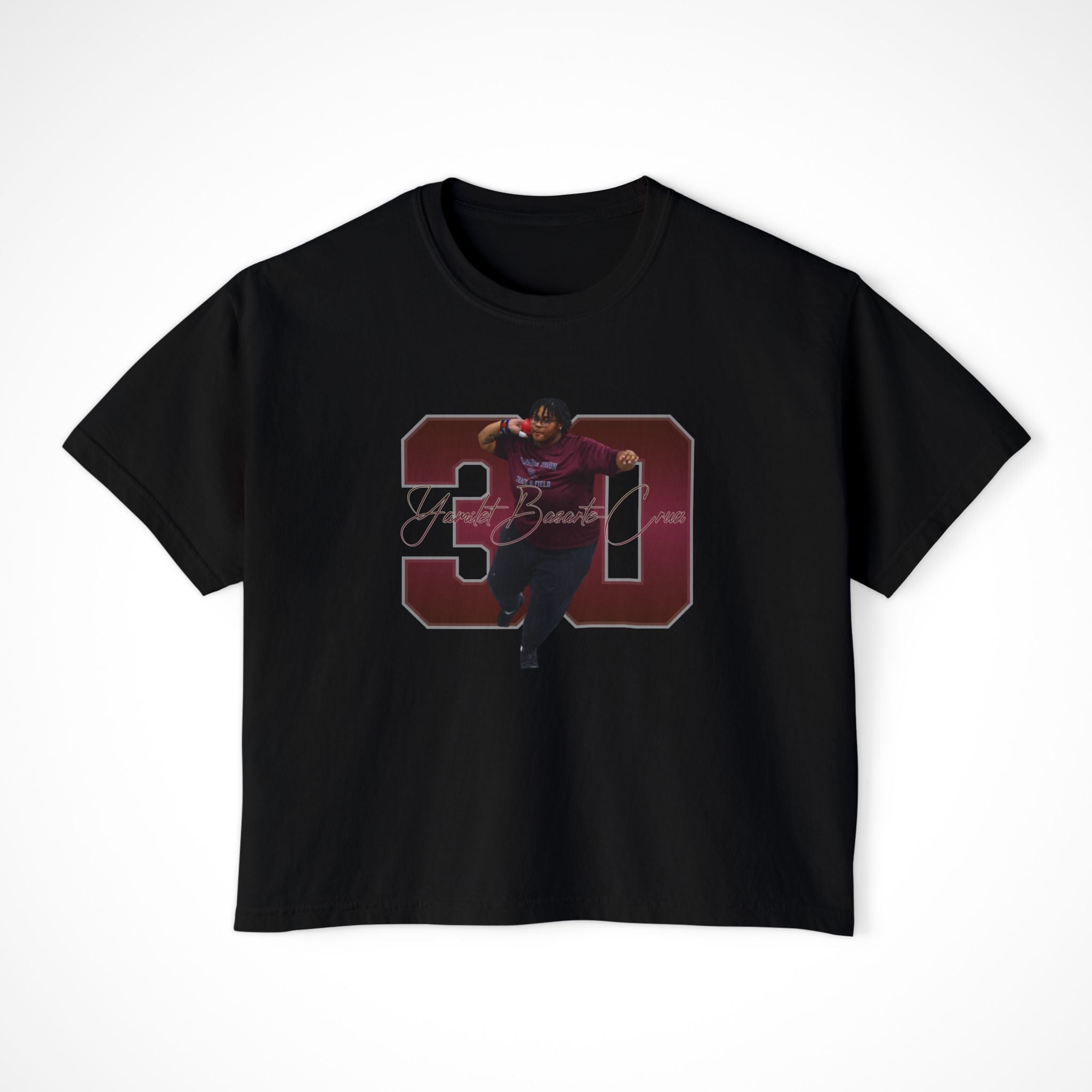 Yamilet Basarte-Cruz Cropped Tee