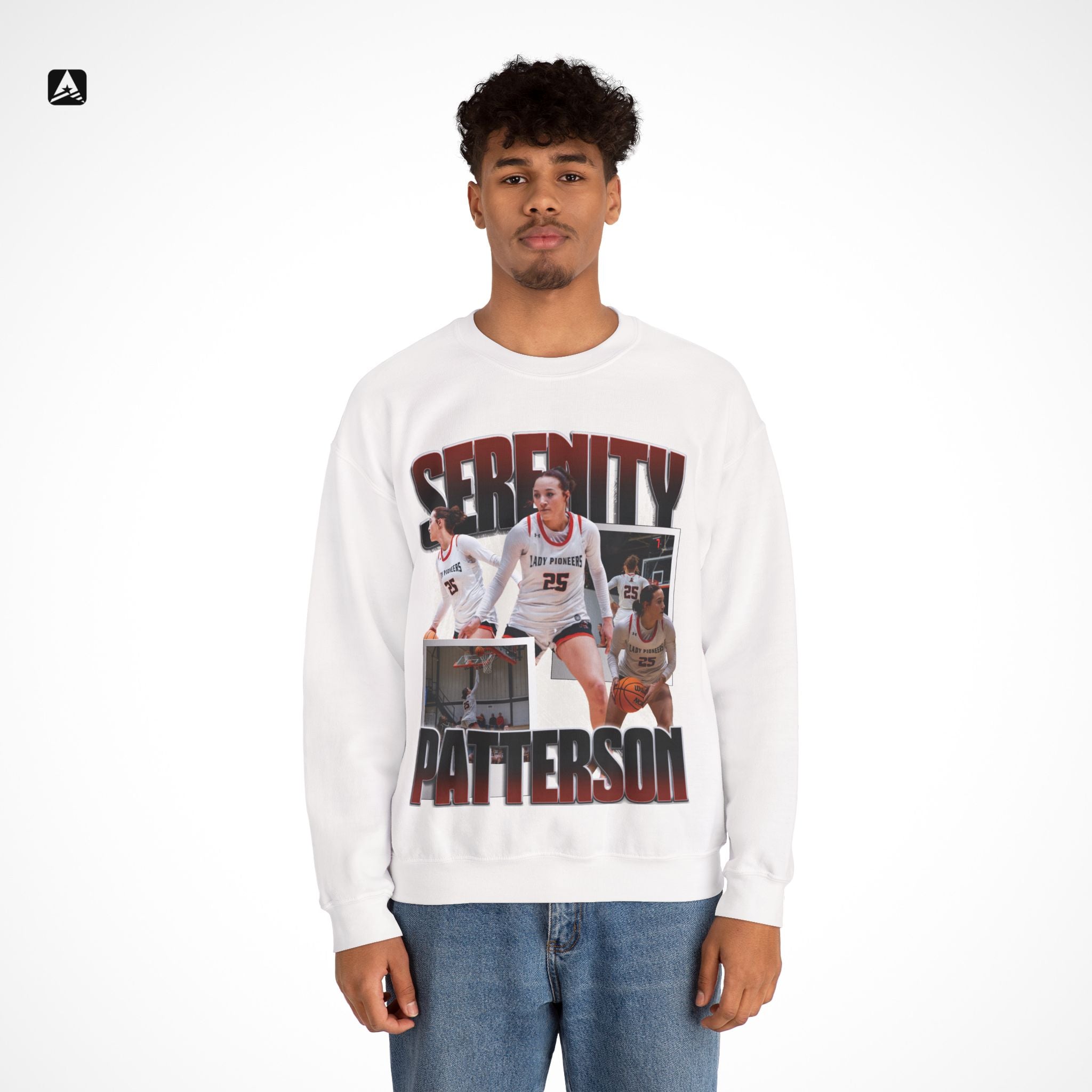 Serenity Patterson Graphic Crewneck