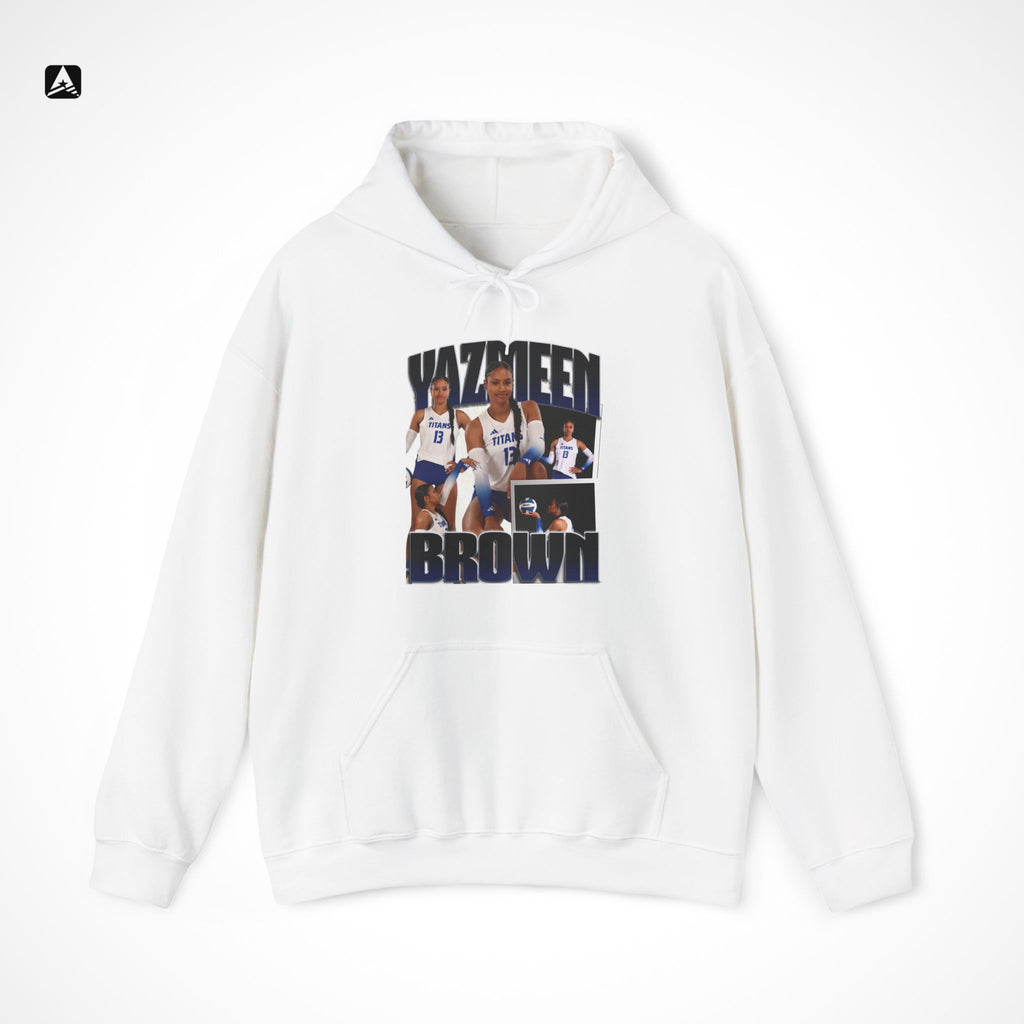 Yazmeen Brown Graphic Hoodie