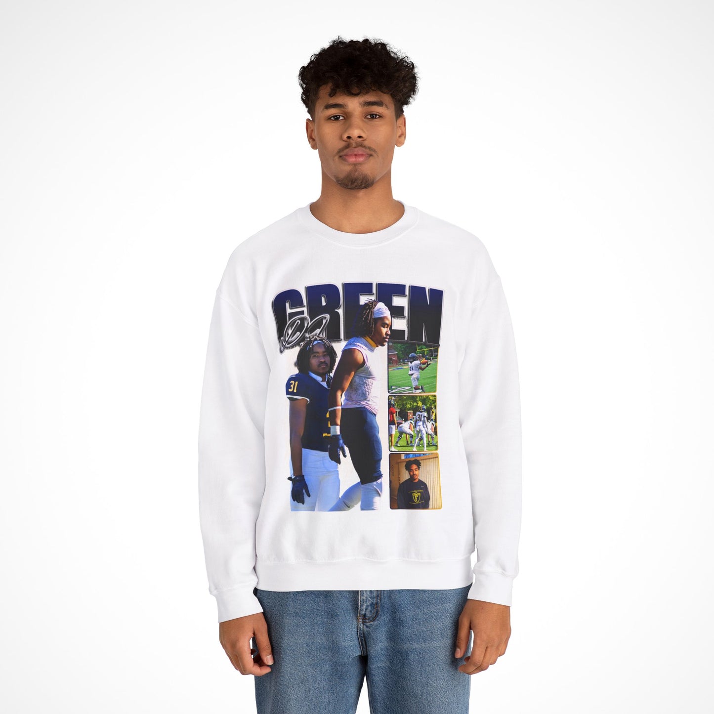 DJ Green Graphic Crewneck