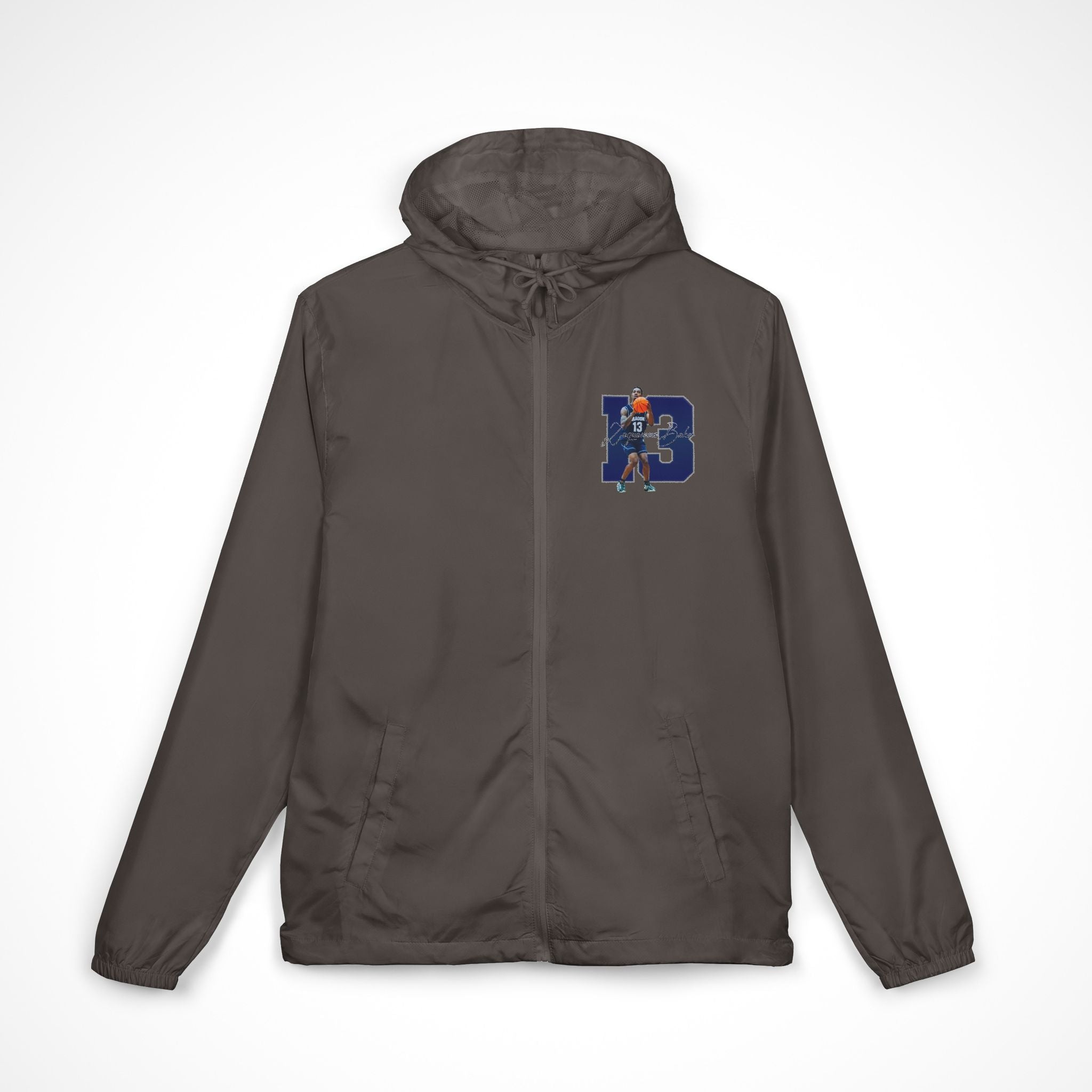 Zaquavious Baker Full-Zip Windbreaker