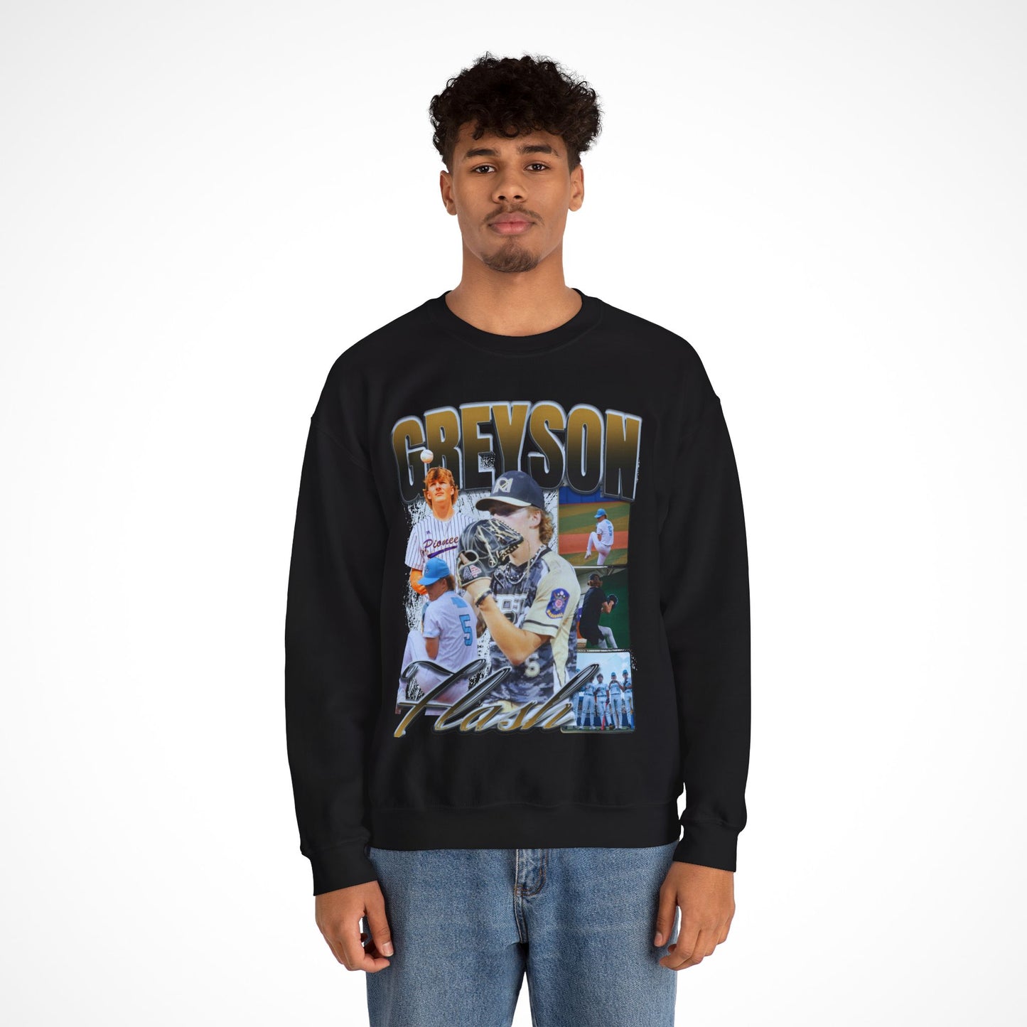 Greyson Flash Graphic Crewneck