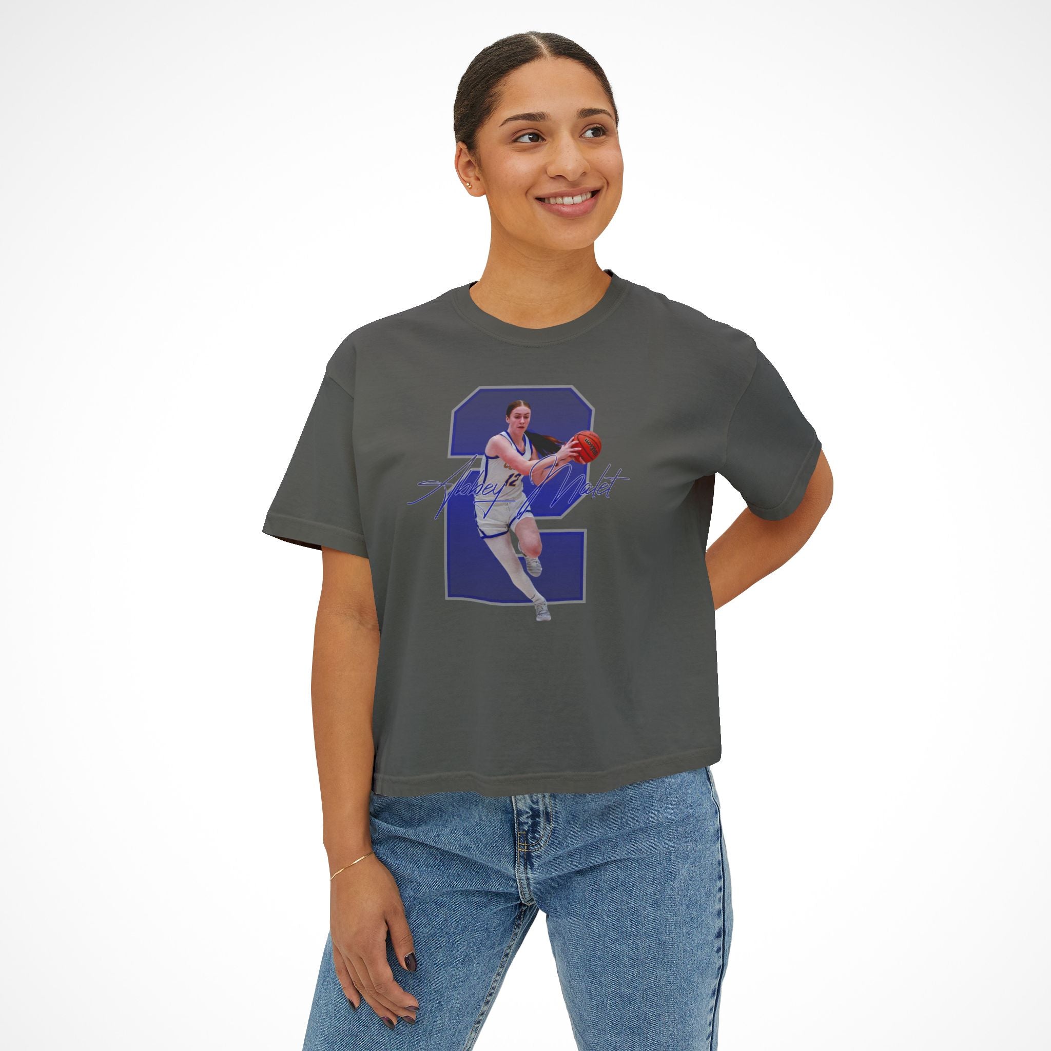 Abbey Malet Cropped Tee