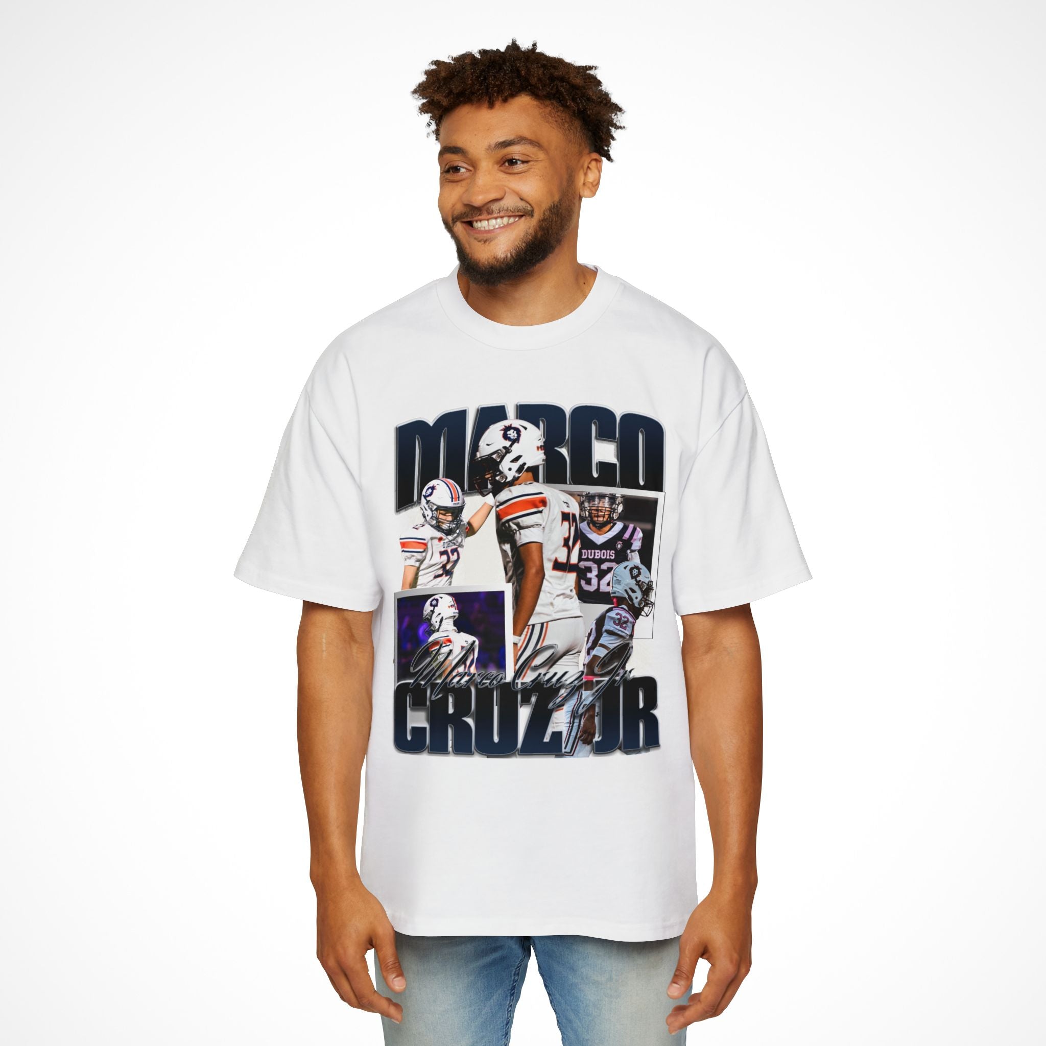Marco Cruz Jr Oversized Graphic Tee
