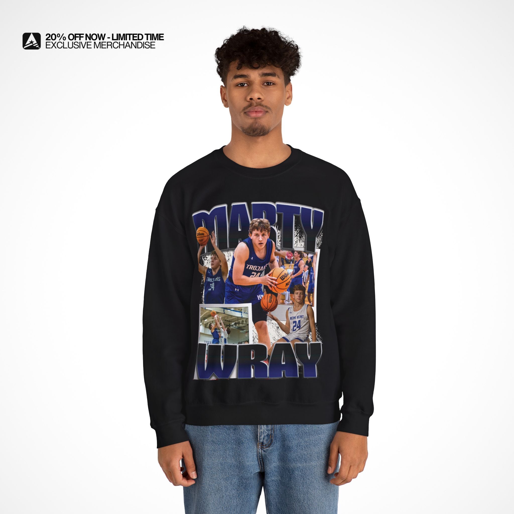 Marty Wray Graphic Crewneck