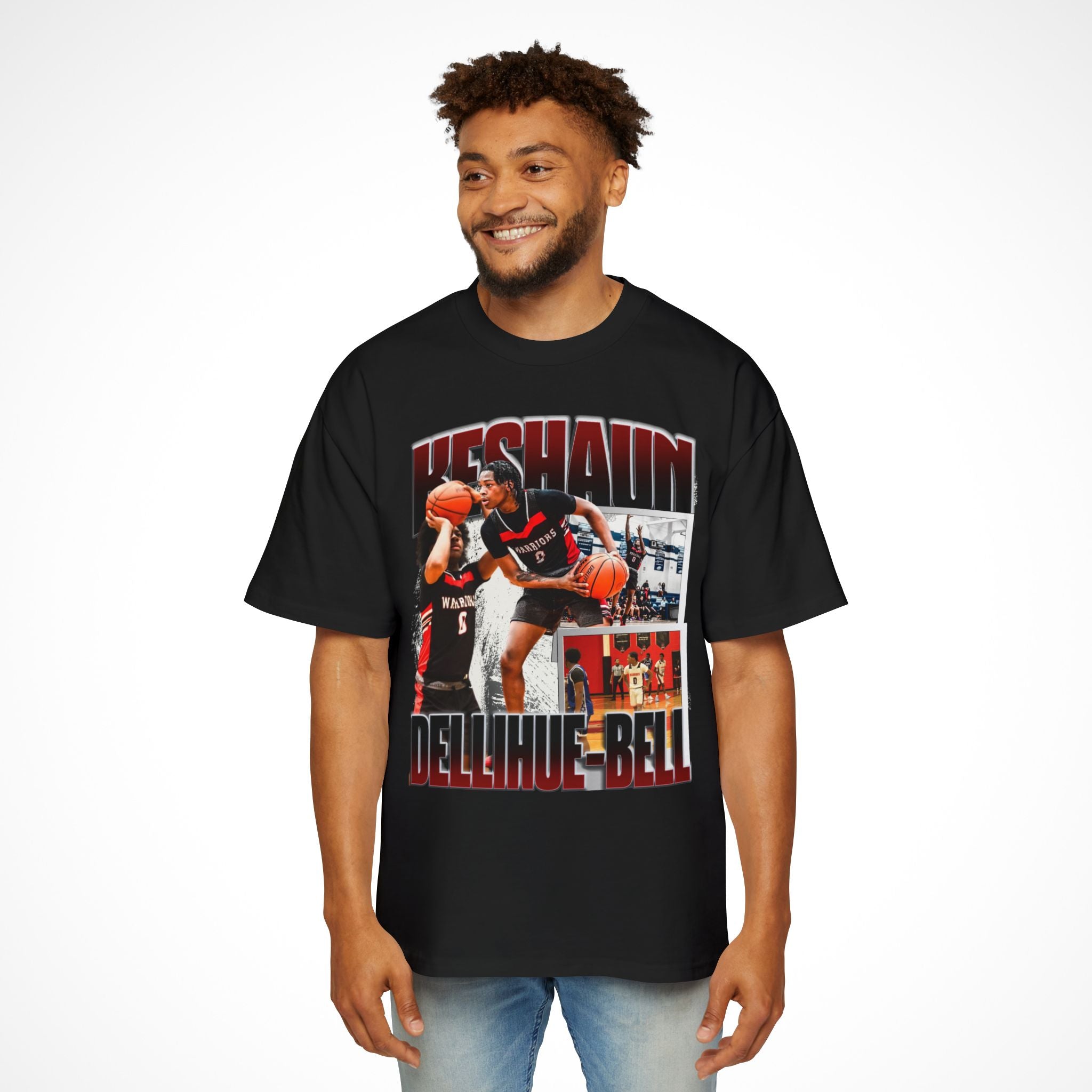 Keshaun Dellihue-Bell Graphic Oversized Tee