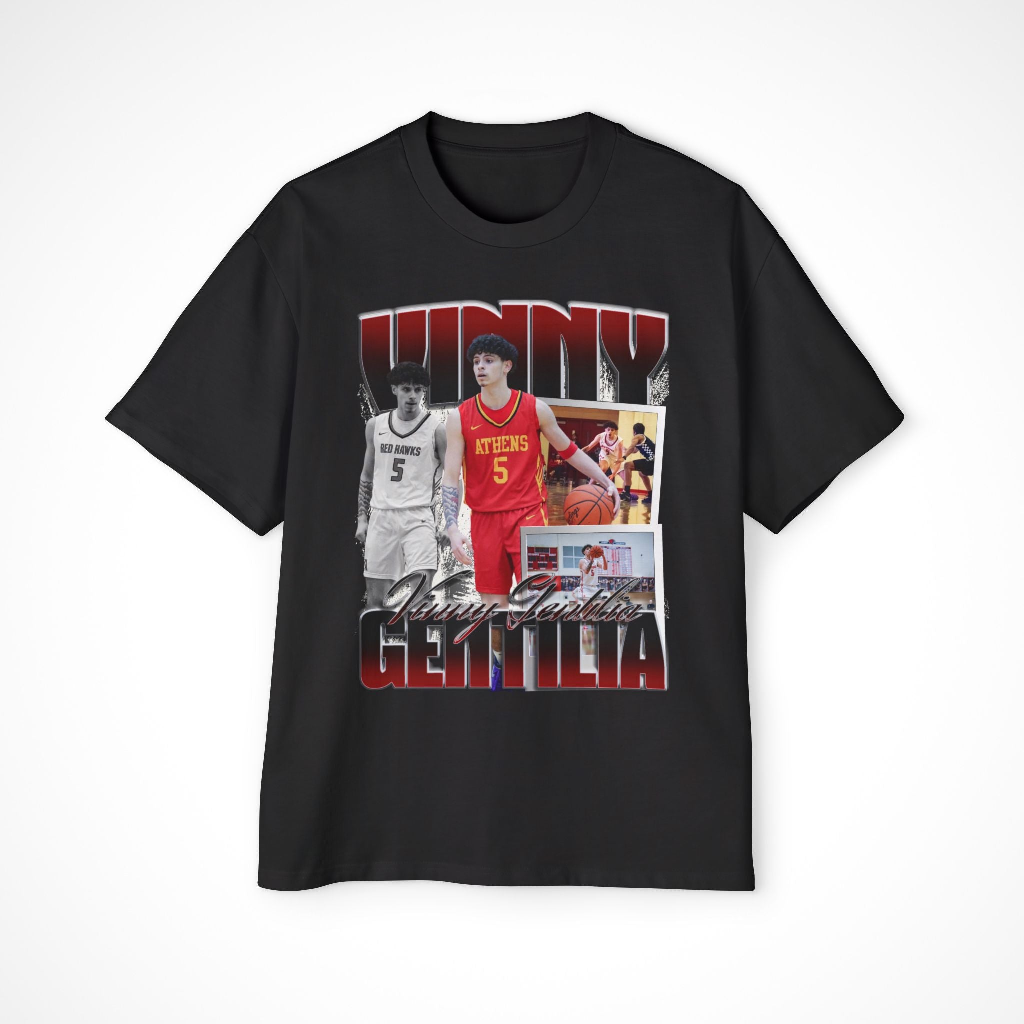 Vinny Gentilia Oversized Graphic Tee