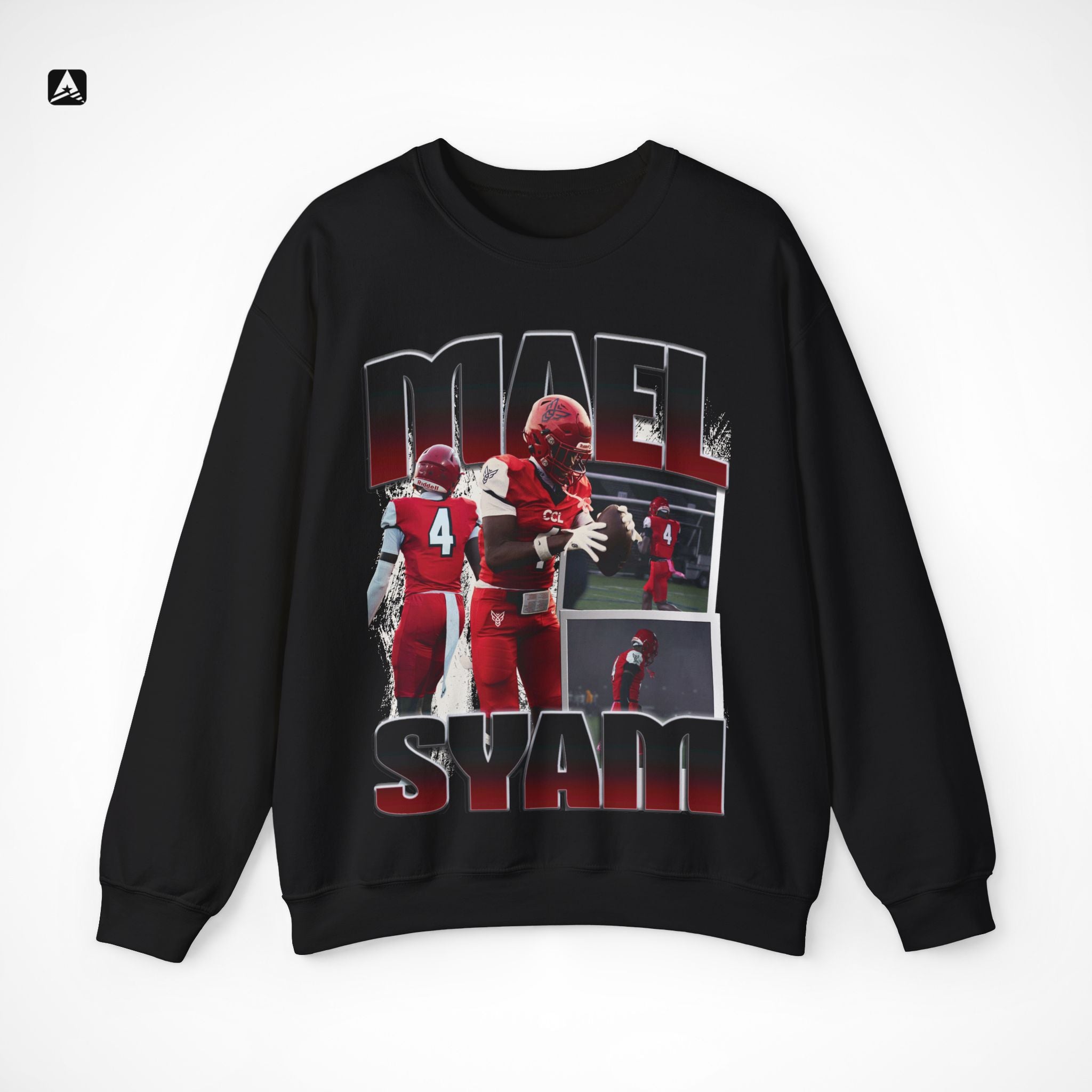 Maël Syam Graphic Crewneck