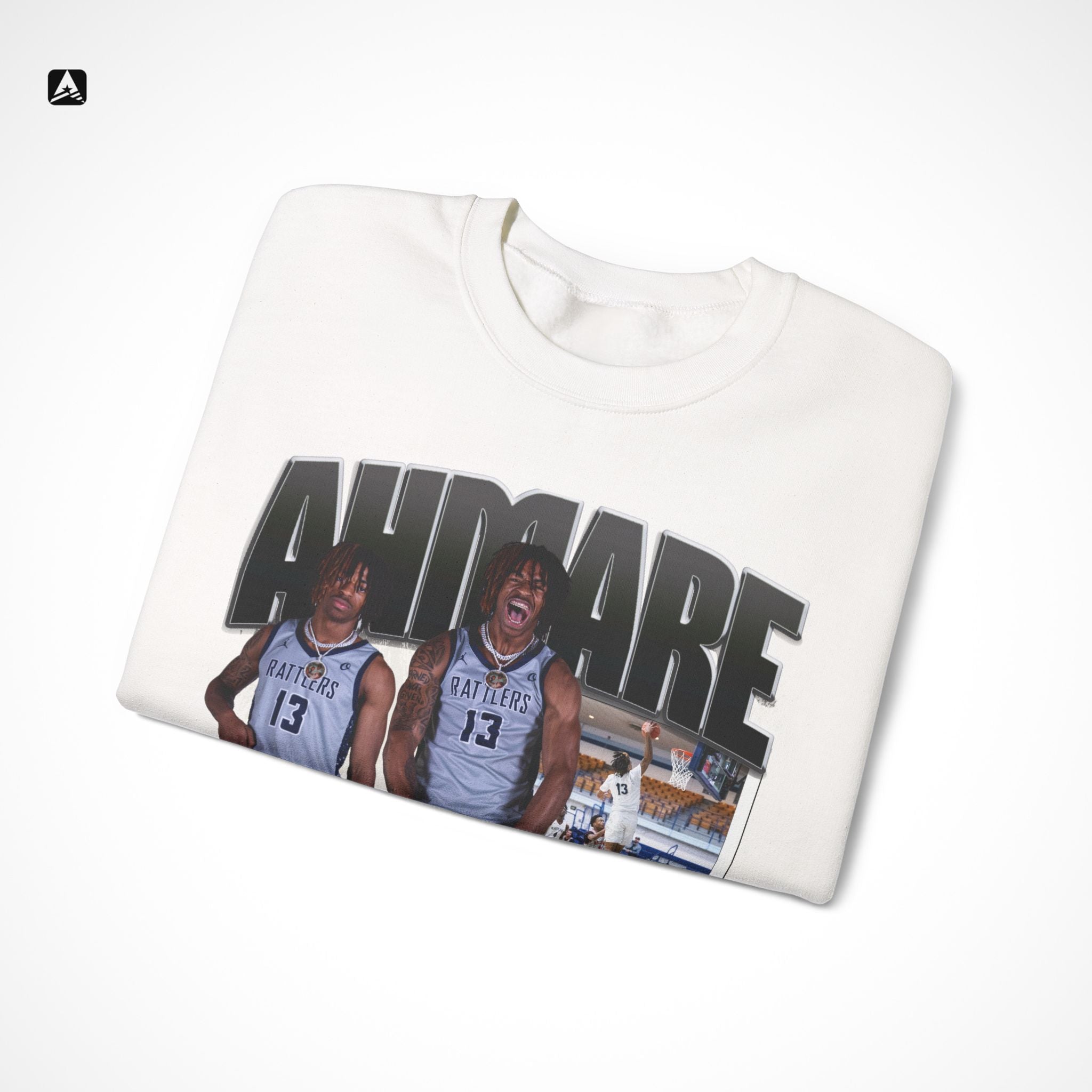 Ahmare Rose Graphic Crewneck