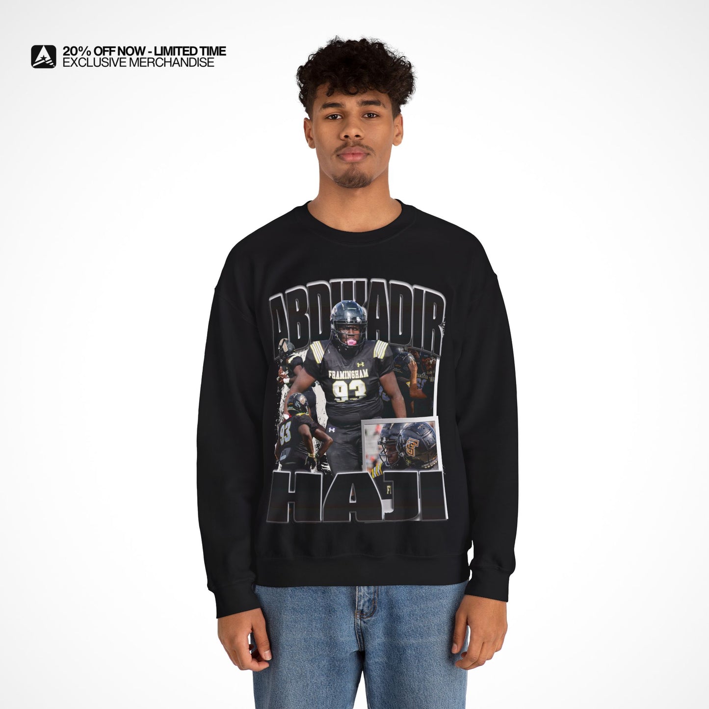 Abdikadir Haji Graphic Crewneck