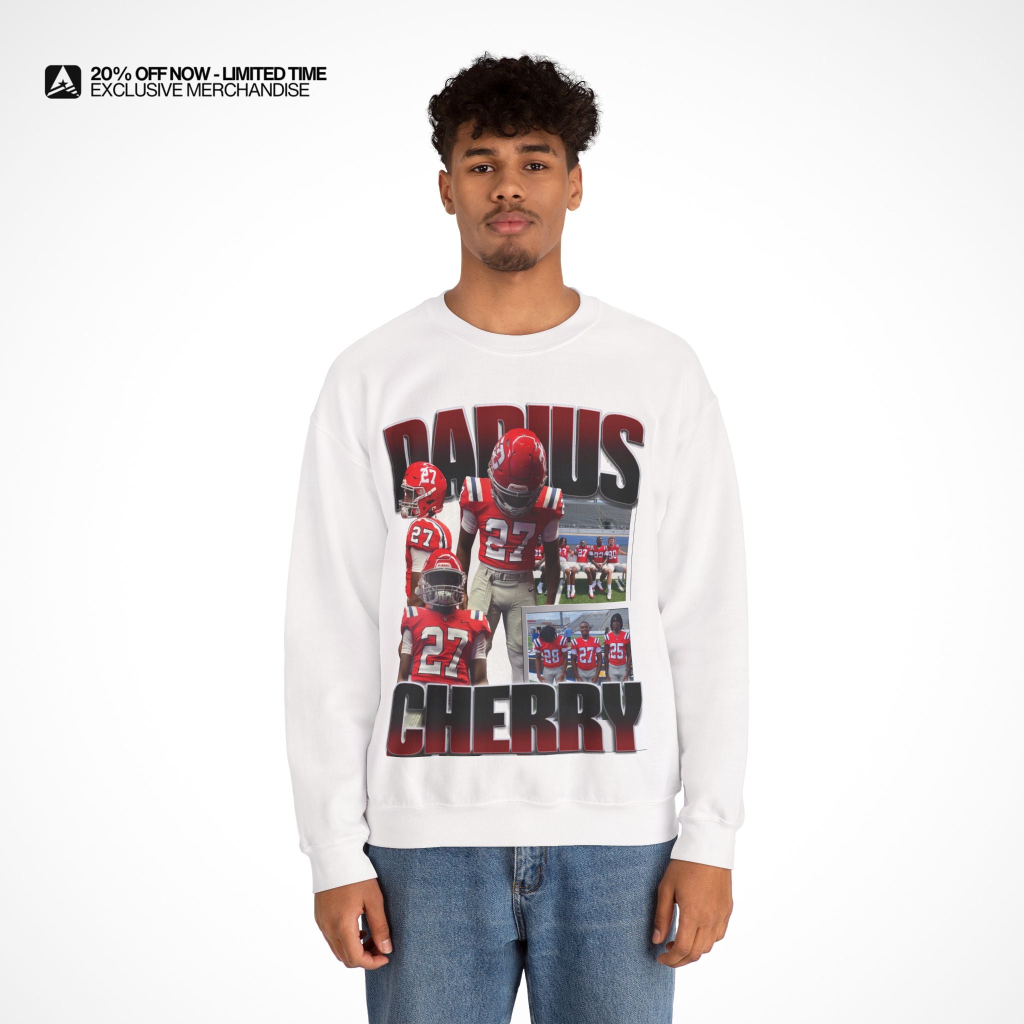 Darius Cherry Graphic Crewneck