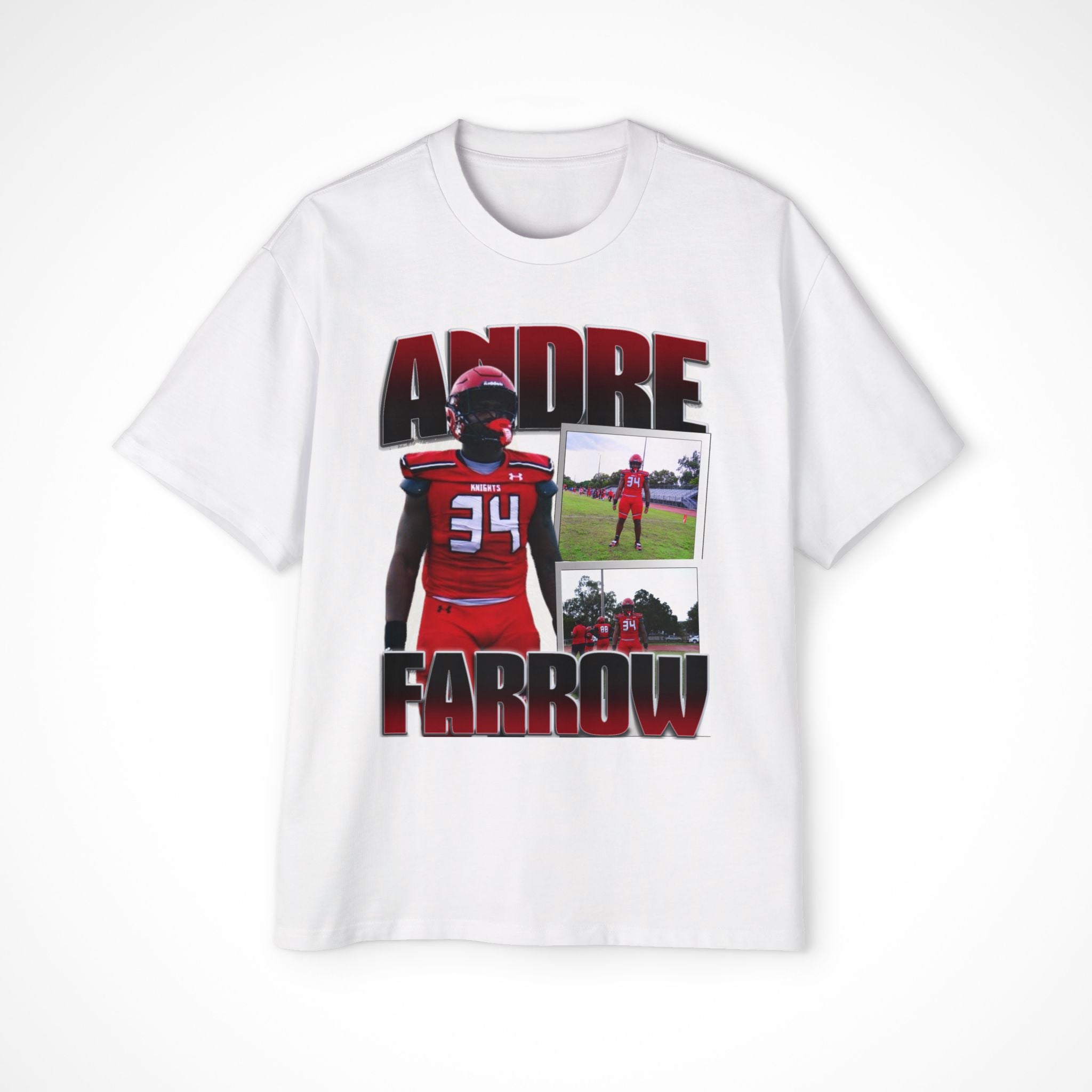 Andre Farrow Graphic Oversized Tee