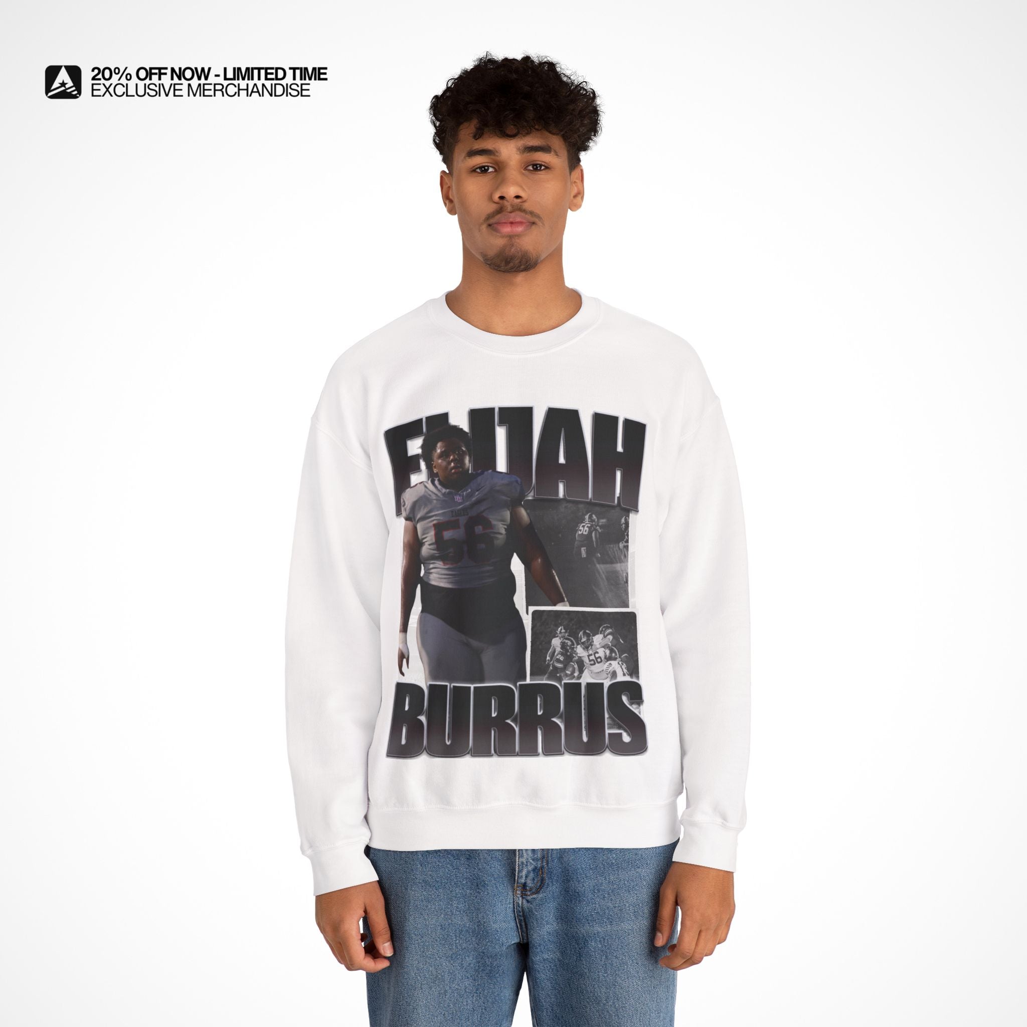 Elijah Burrus Graphic Crewneck