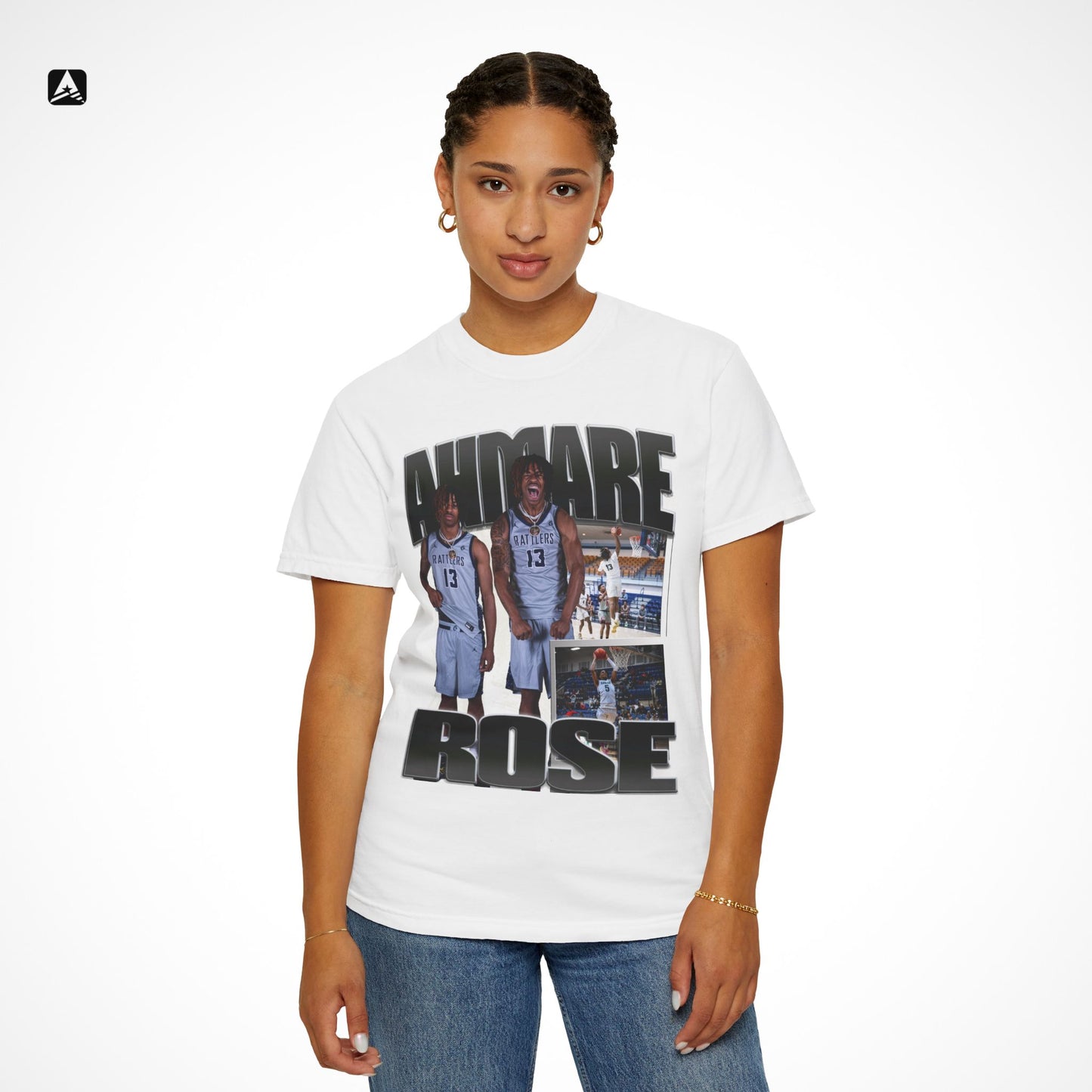 Ahmare Rose Graphic Tee