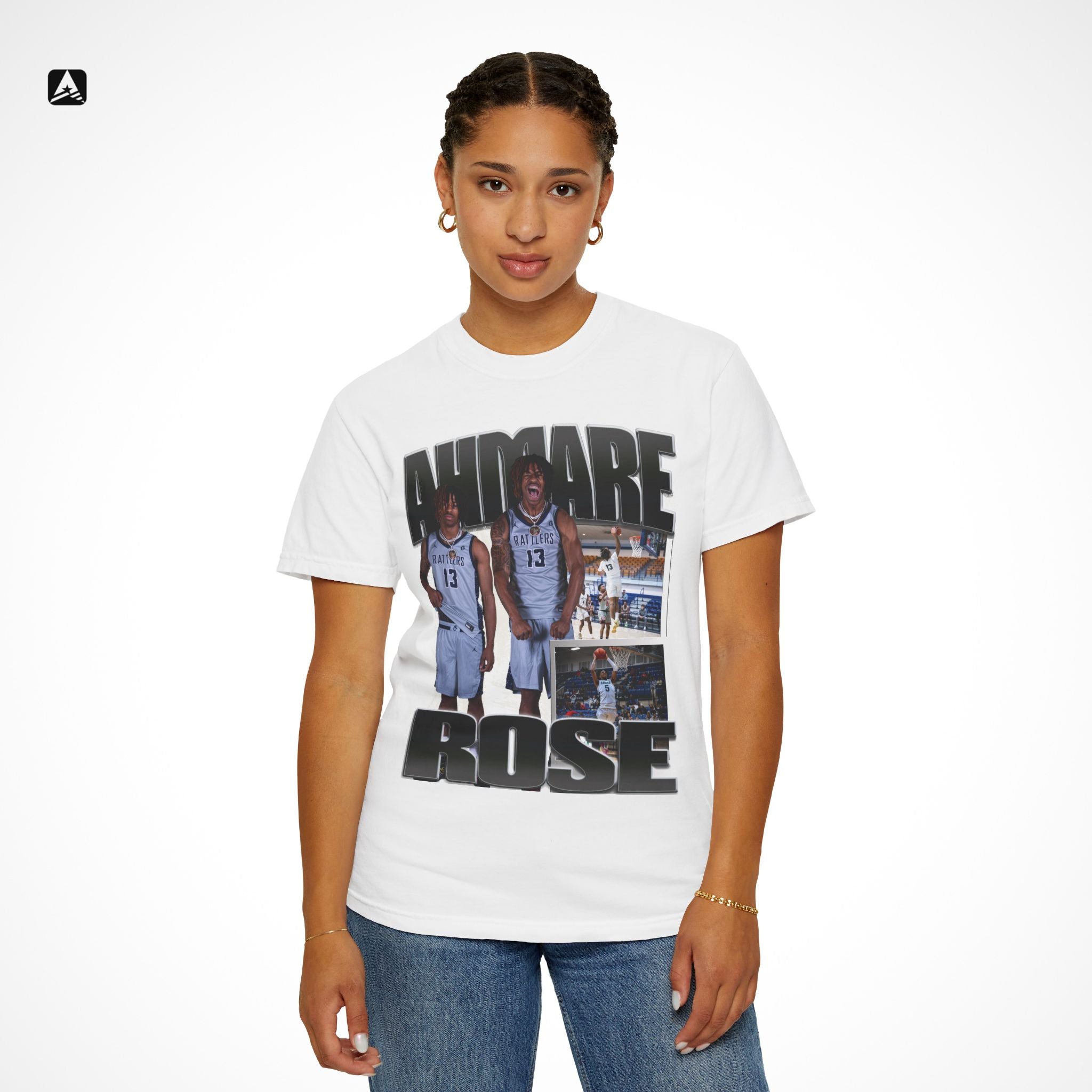 Ahmare Rose Graphic Tee