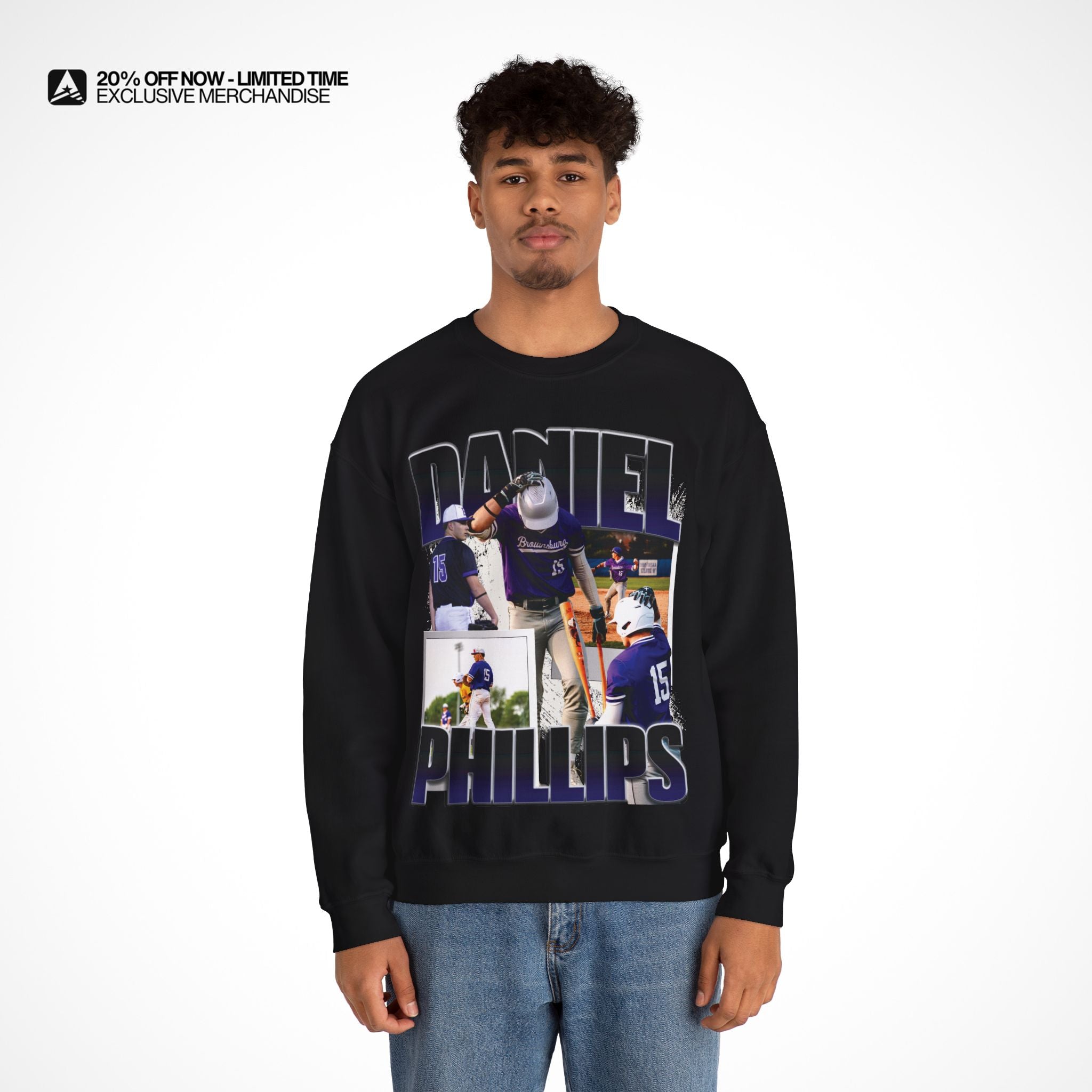 Daniel Phillips Graphic Crewneck