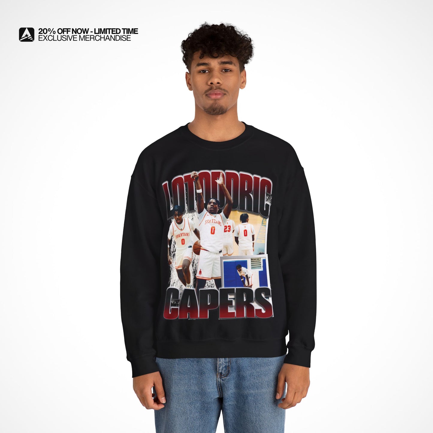 LoToddric Capers Graphic Crewneck