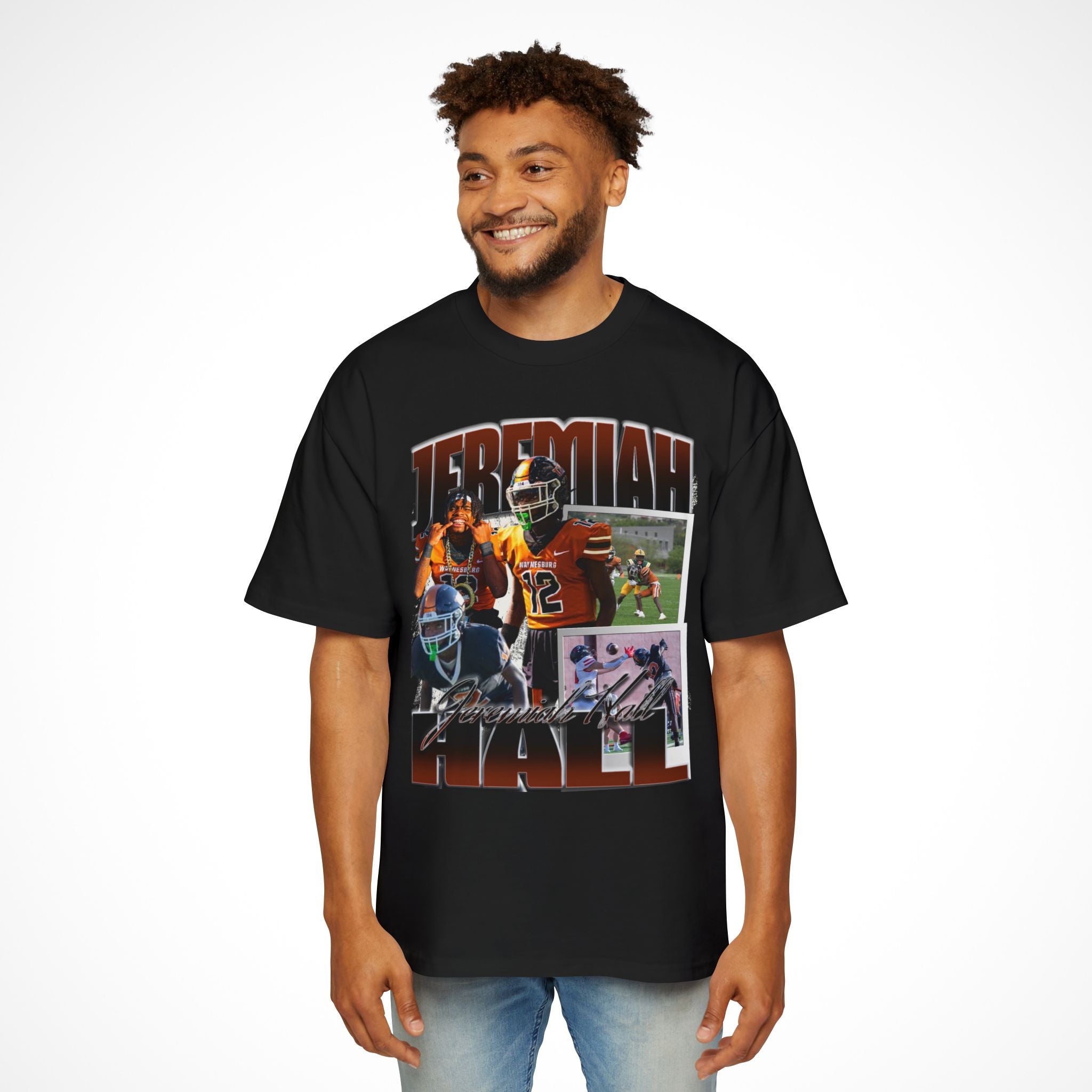 Jeremiah Hall Oversized Graphic Tee