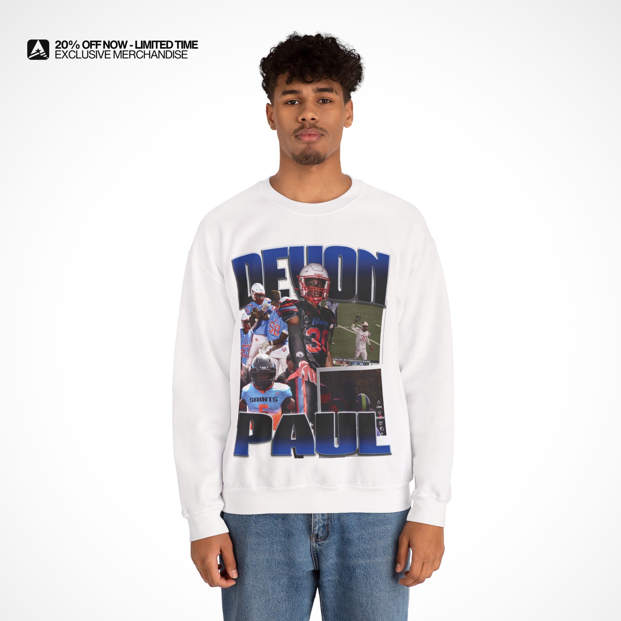 Devon Paul Graphic Crewneck
