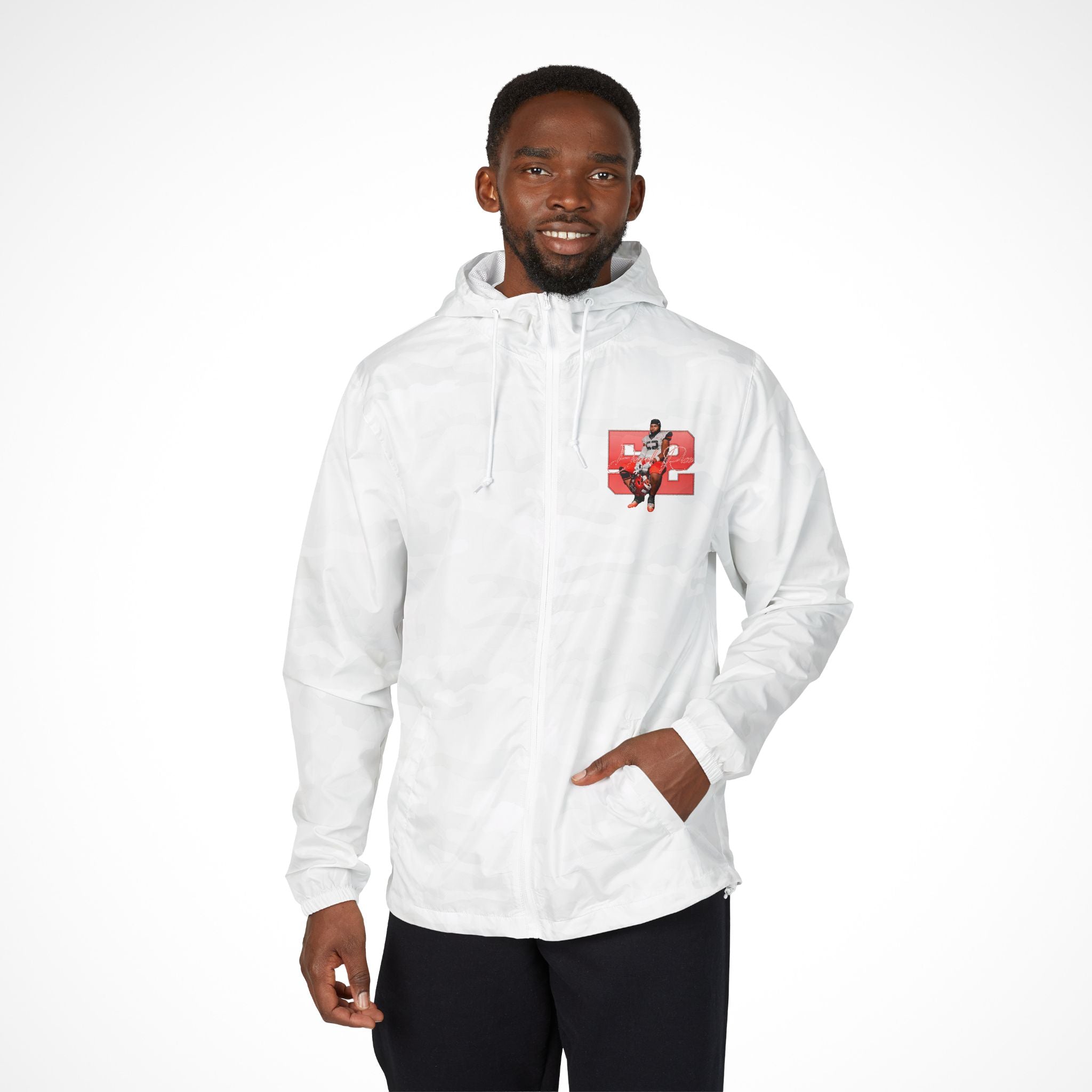 Darrell Rice Full-Zip Windbreaker