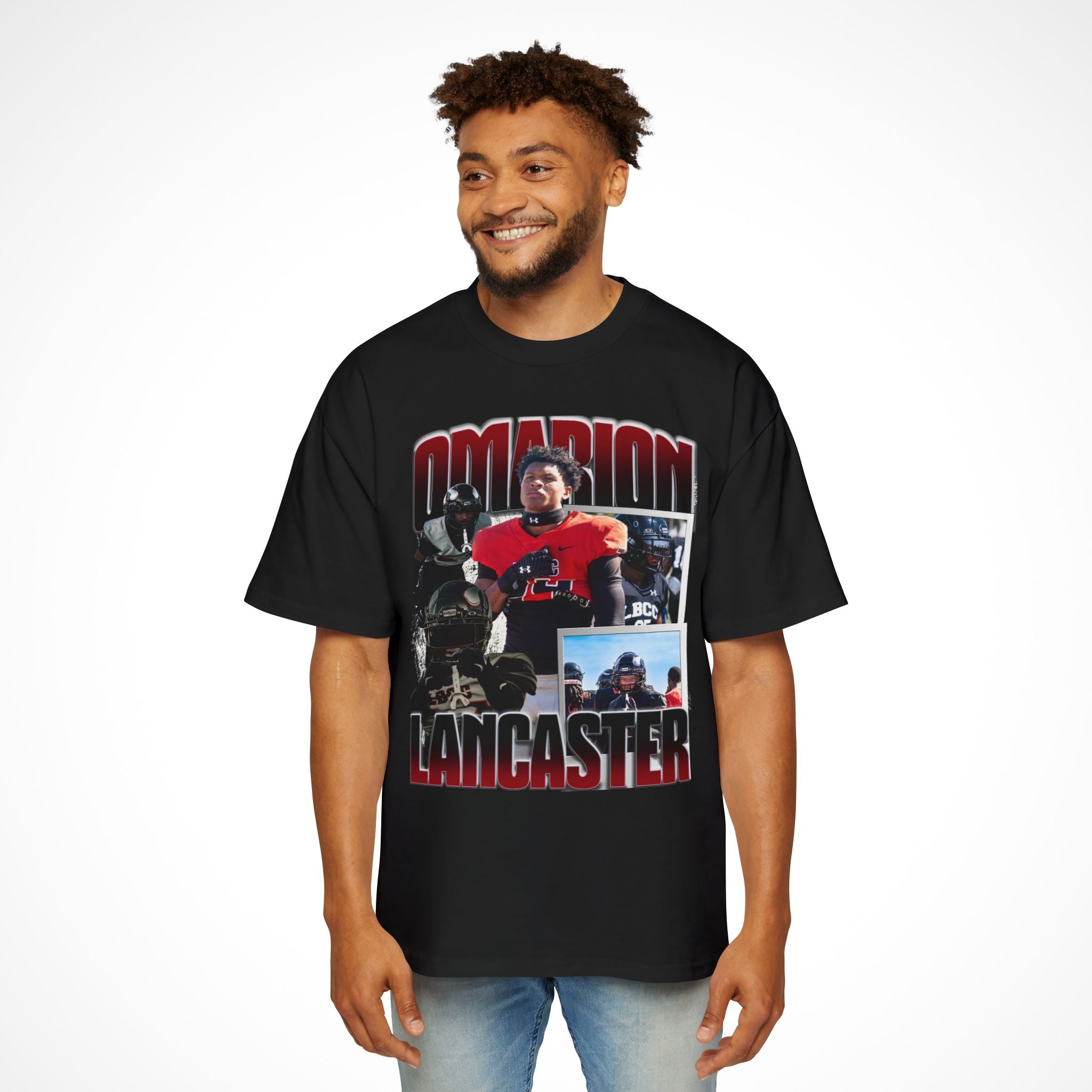 Omarion Lancaster Oversized Graphic Tee