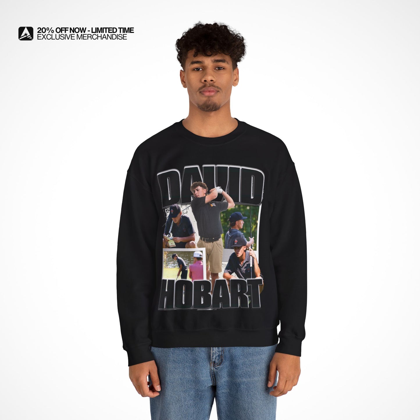 David Hobart Graphic Crewneck