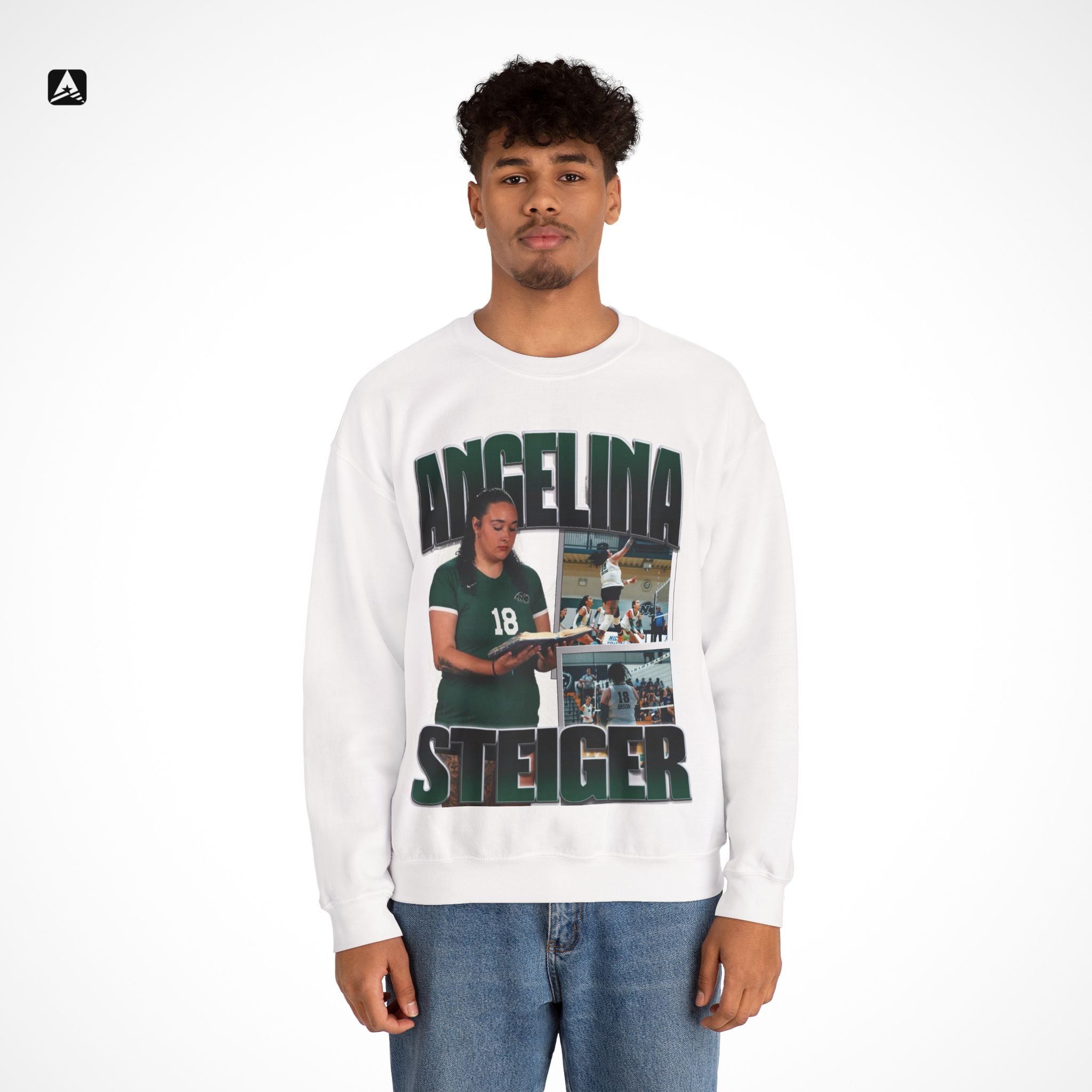 Angelina Steiger Graphic Crewneck