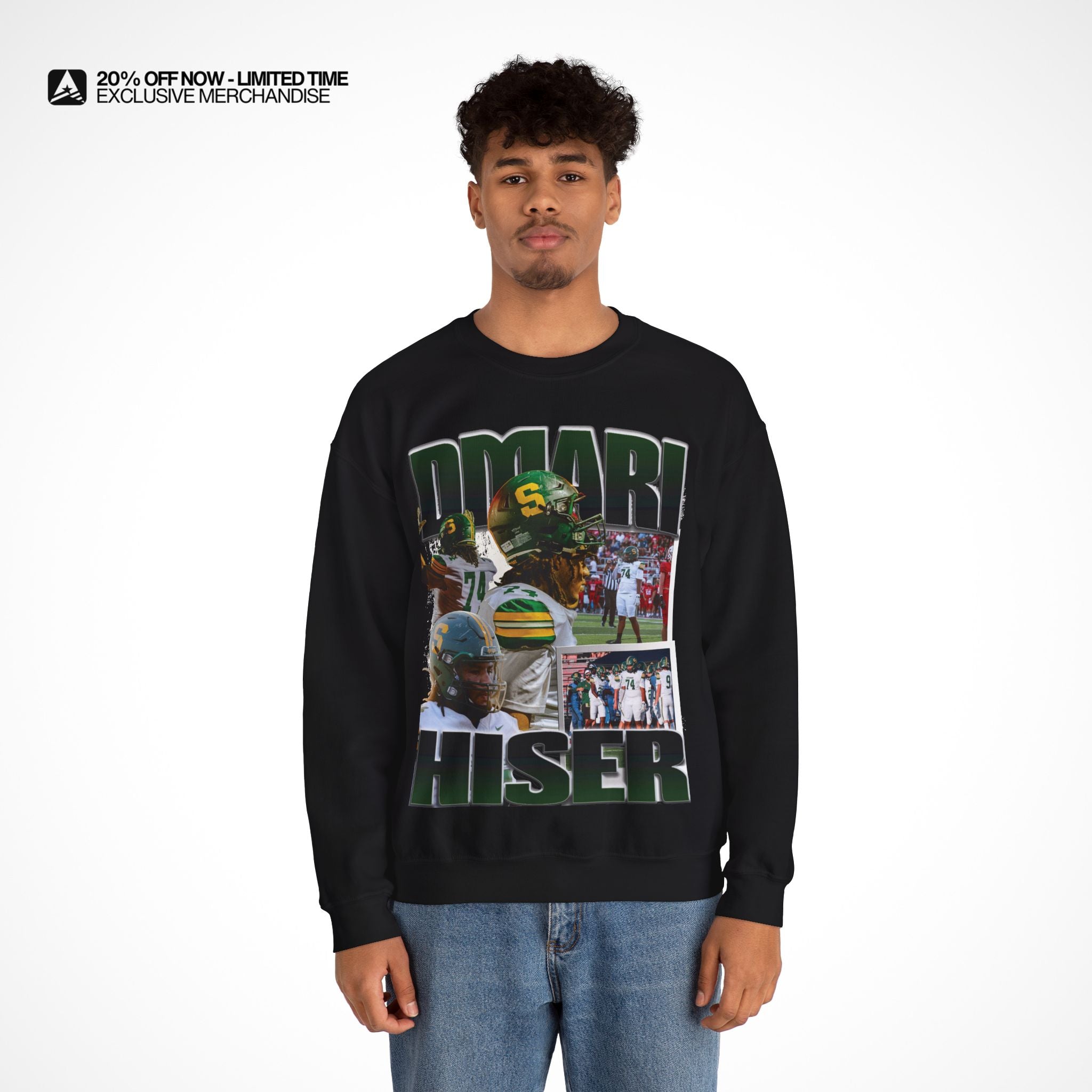 Dmari Hiser Graphic Crewneck