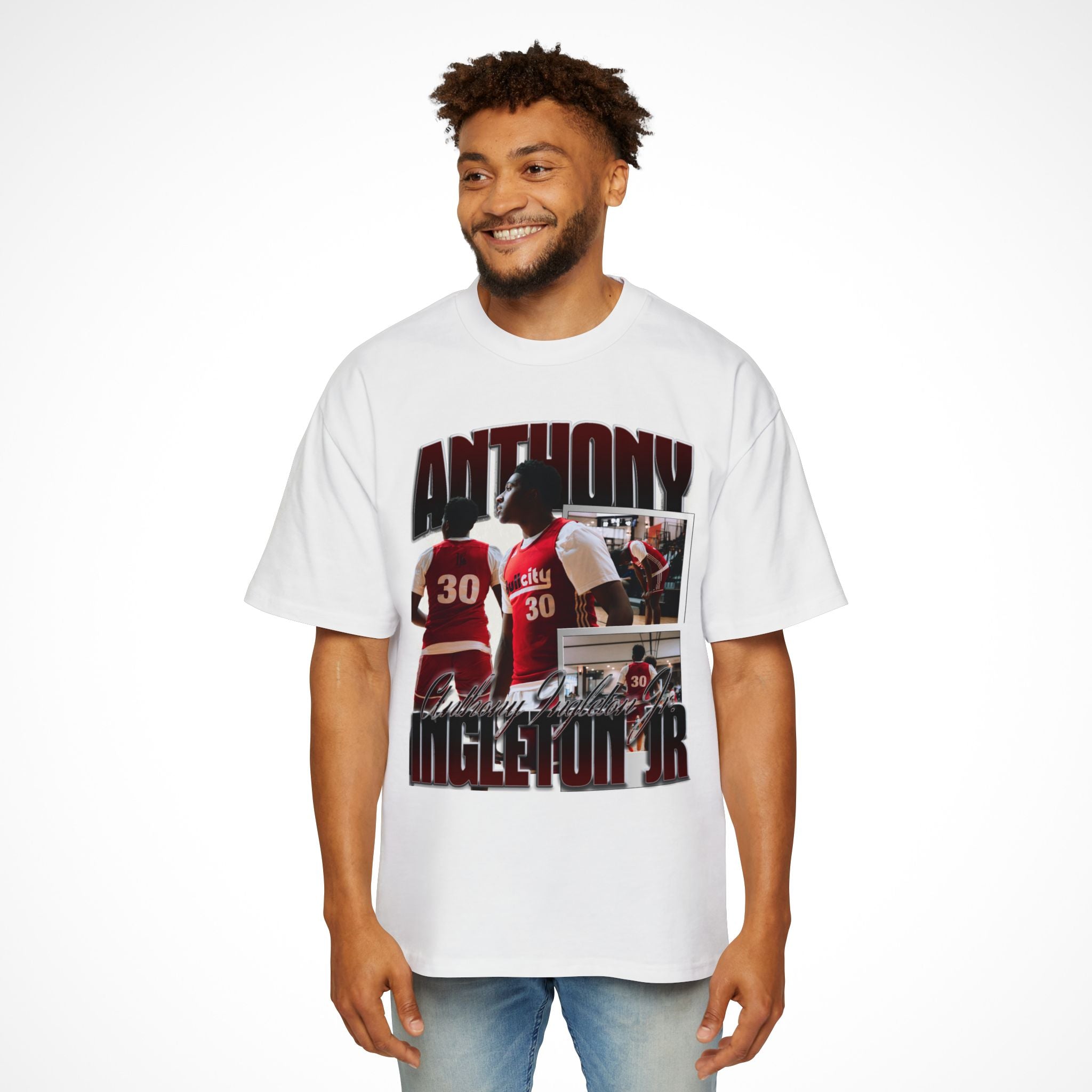 Anthony Ingleton Jr. Oversized Graphic Tee