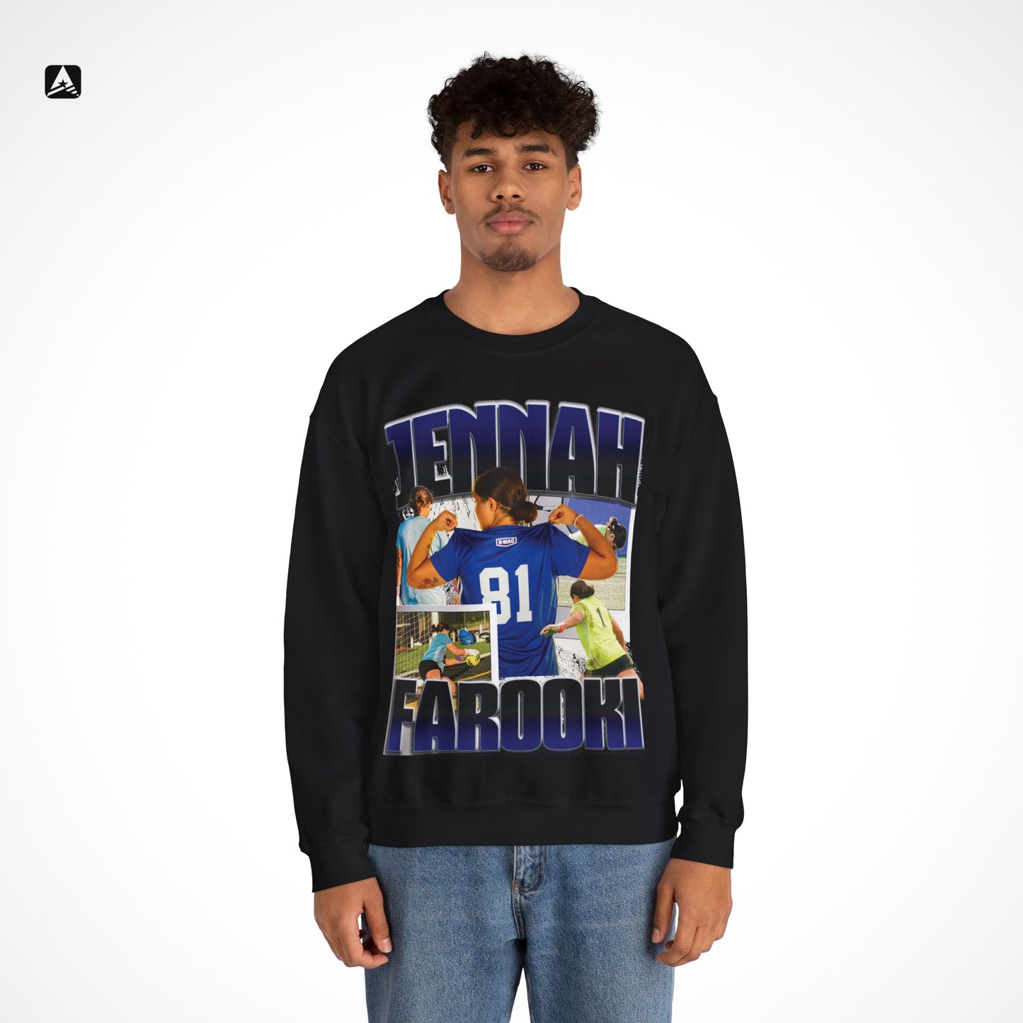 Jennah Farooki Graphic Crewneck