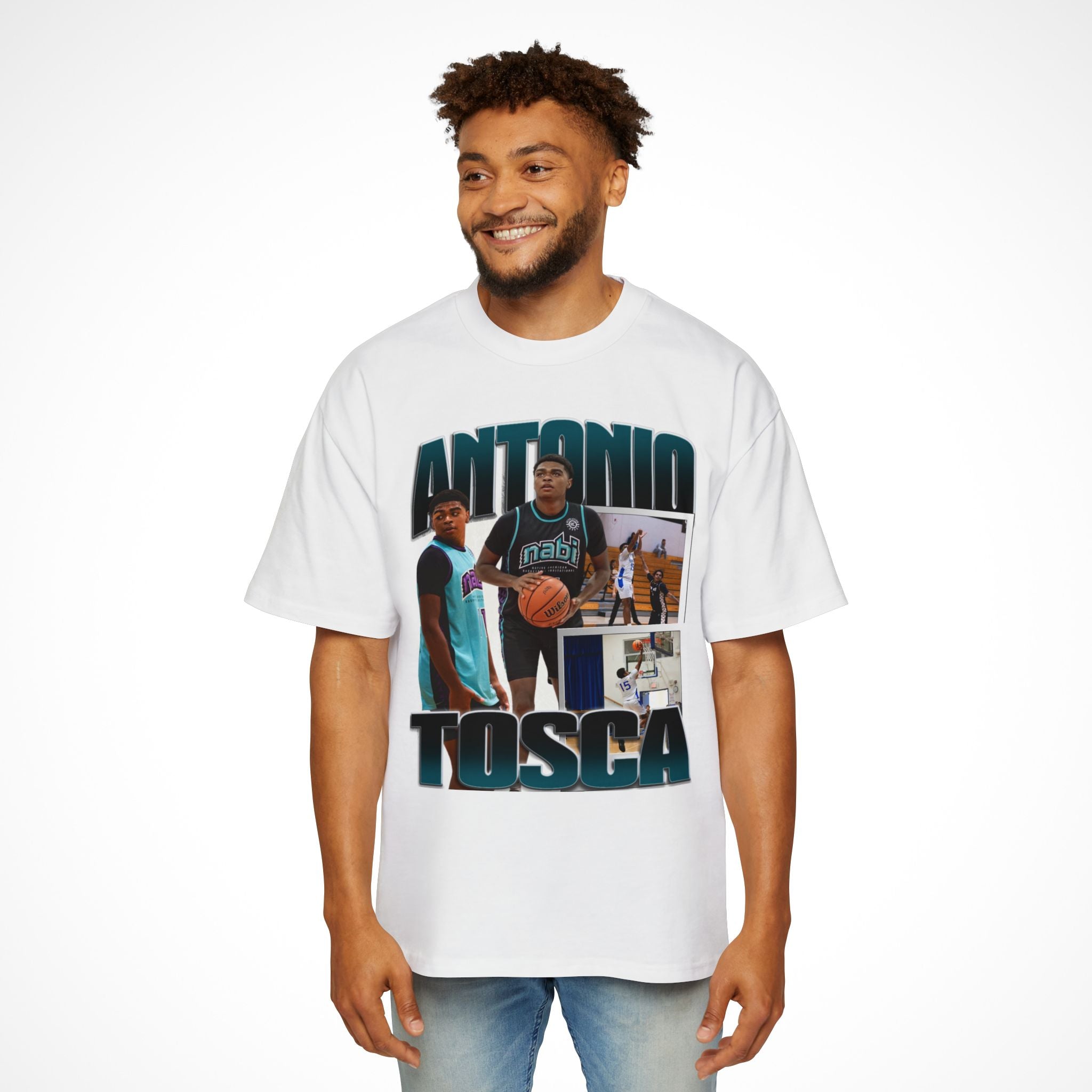 Antonio Tosca Graphic Oversized Tee