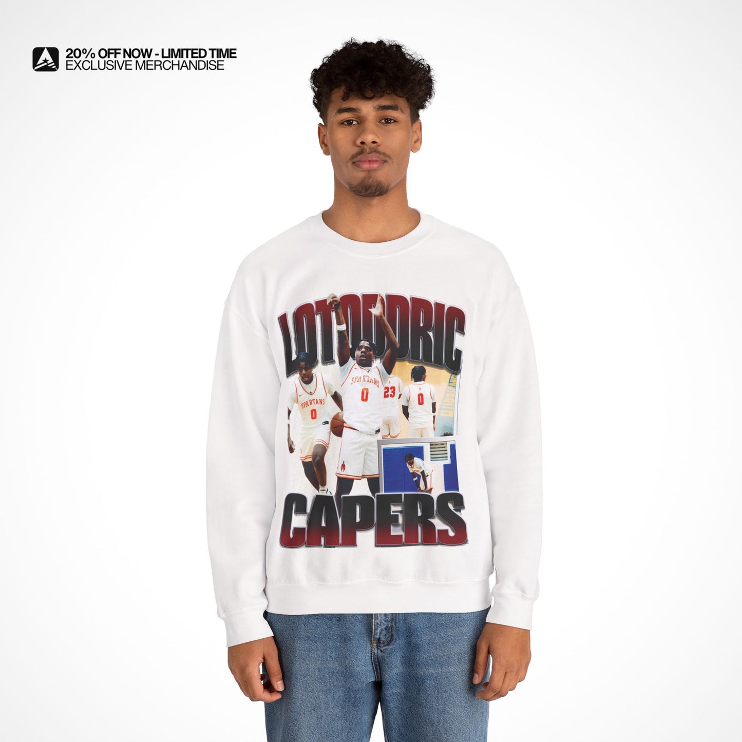 LoToddric Capers Graphic Crewneck