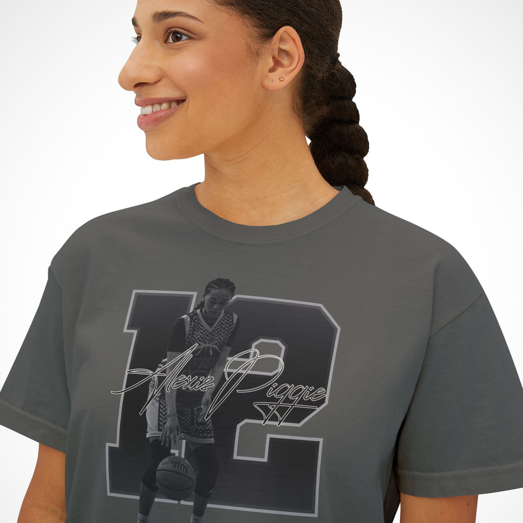 Alexis Piggie Cropped Tee