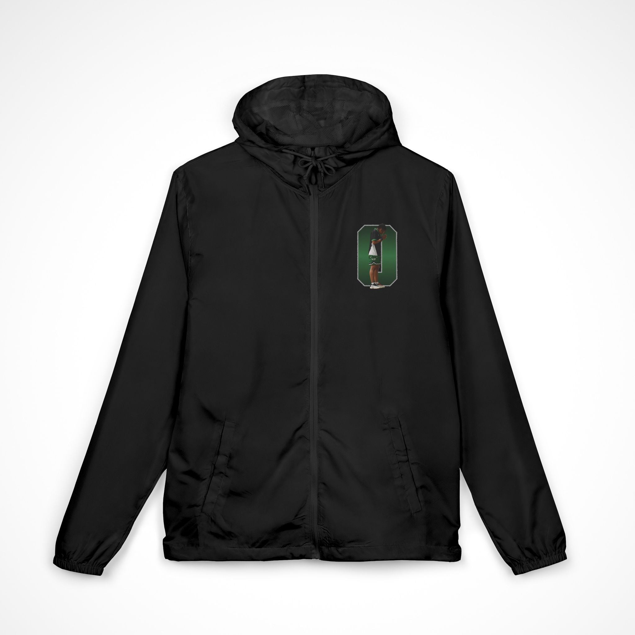 Briah Clarke Full-Zip Windbreaker