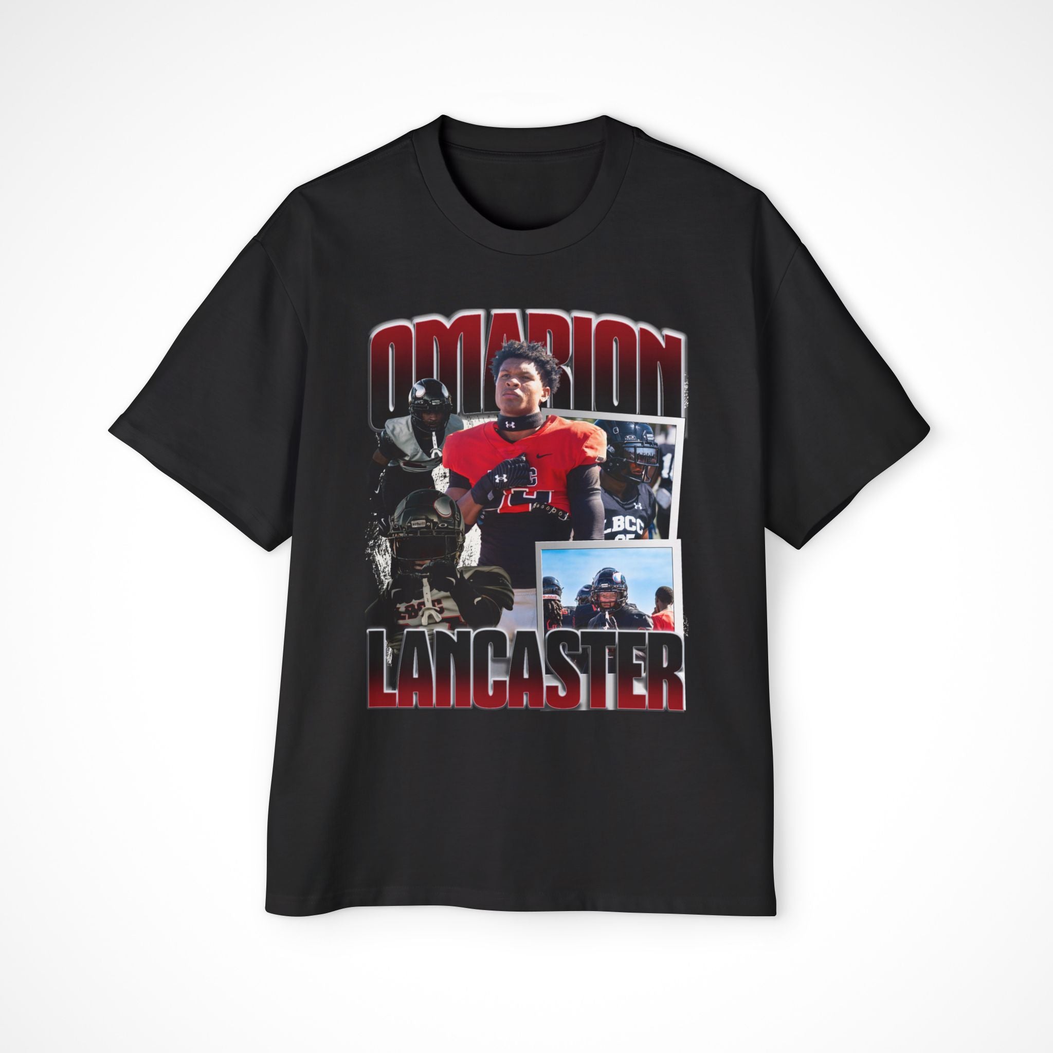 Omarion Lancaster Oversized Graphic Tee