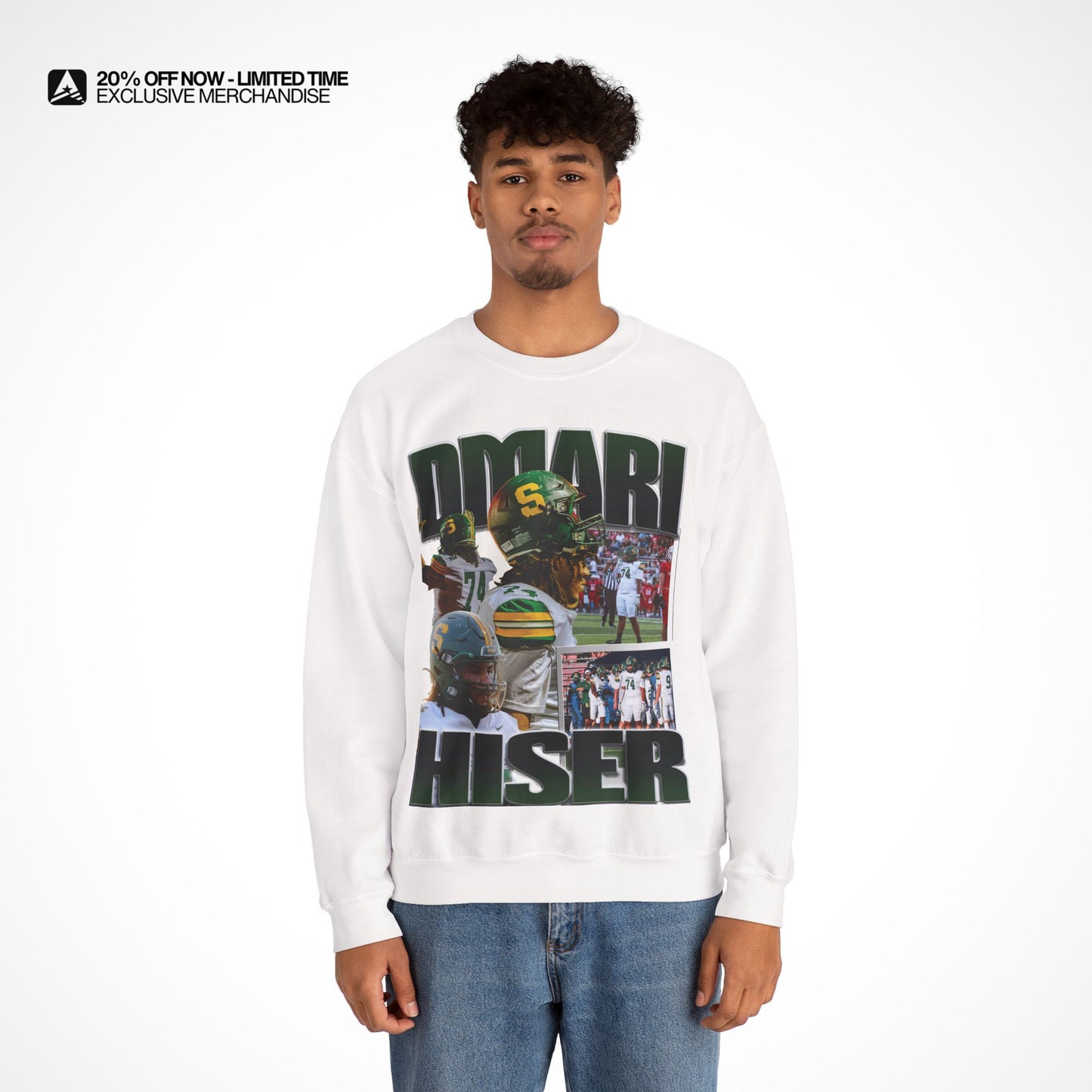 Dmari Hiser Graphic Crewneck