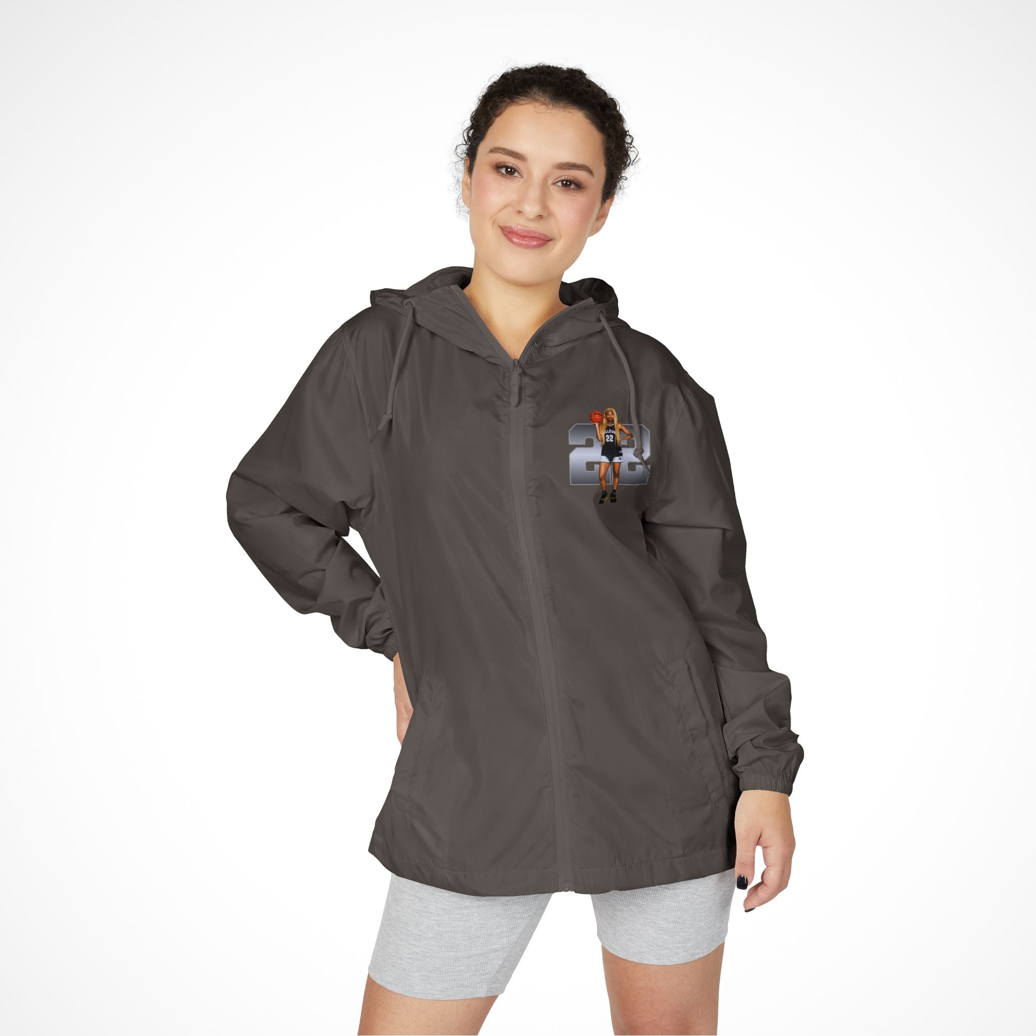 Leah Thomas Full-Zip Windbreaker