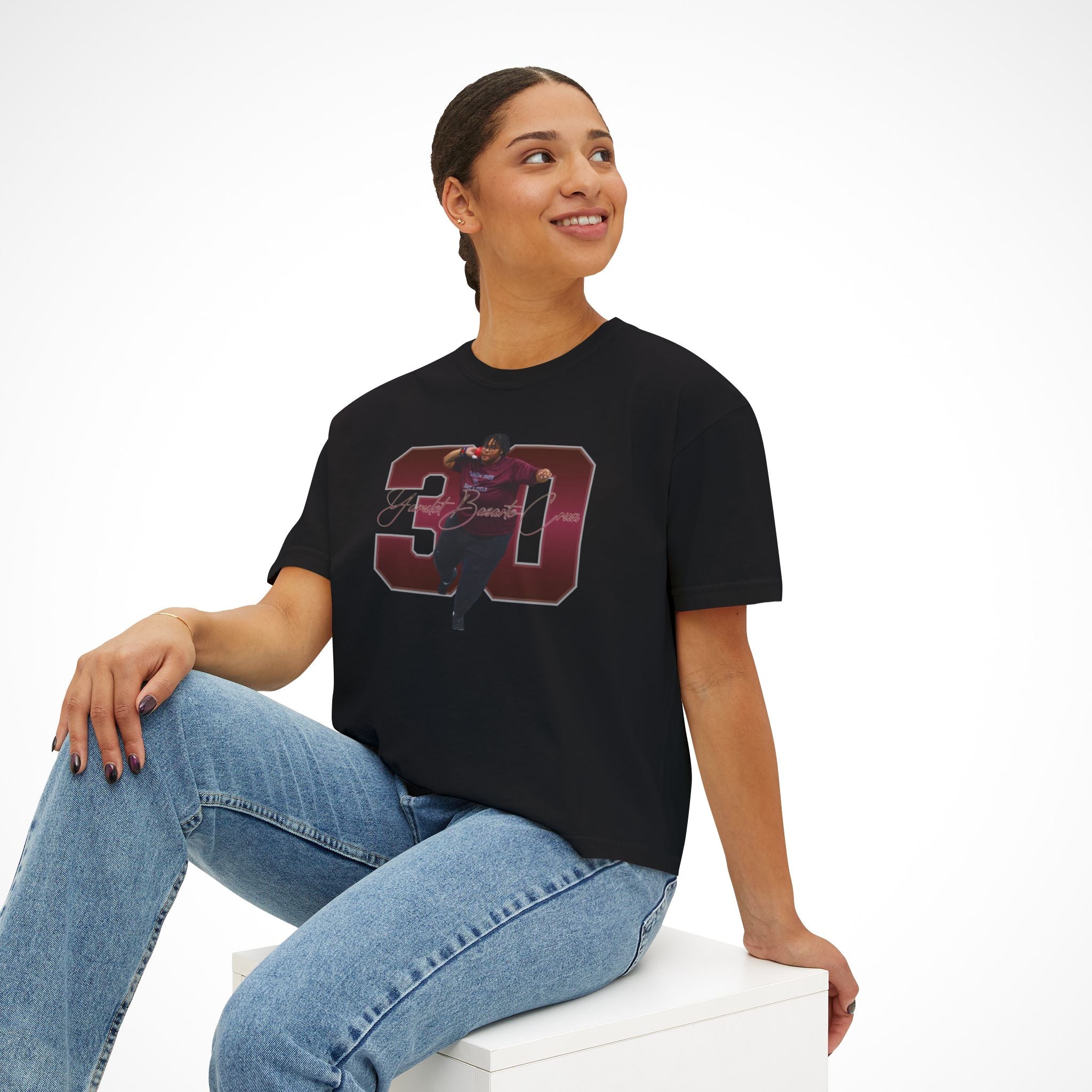 Yamilet Basarte-Cruz Cropped Tee