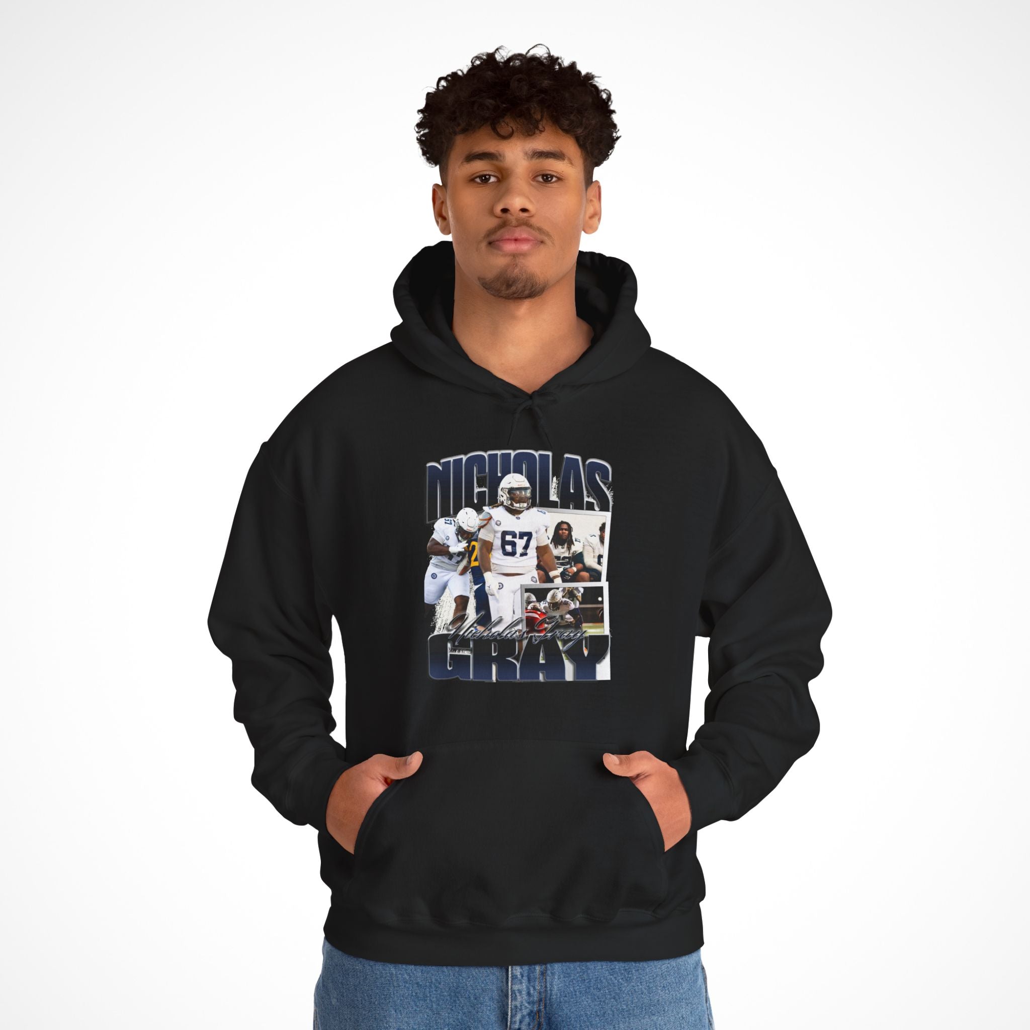 Nicholas Gray Graphic Hoodie
