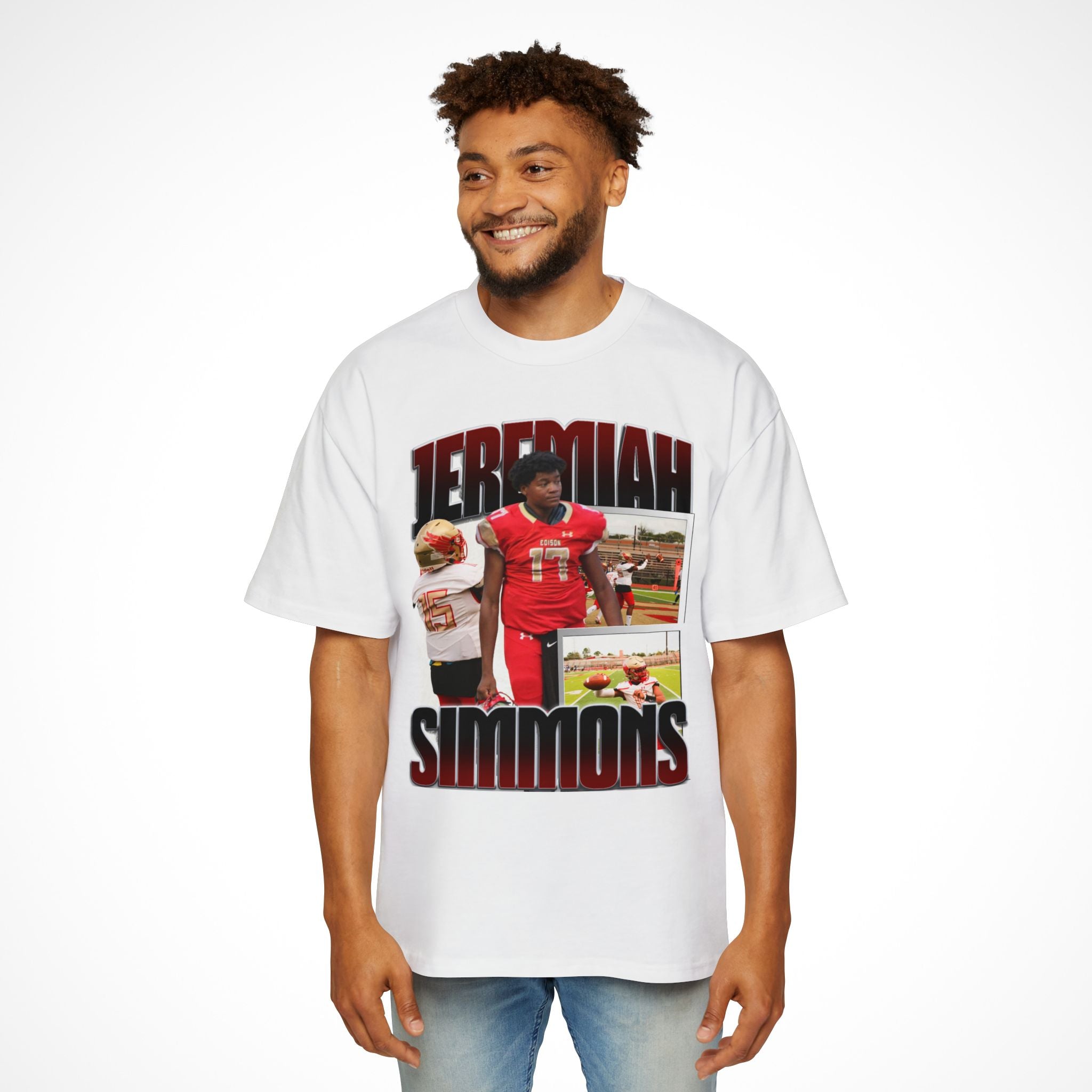 Jeremiah Simmons Oversized Graphic Tee