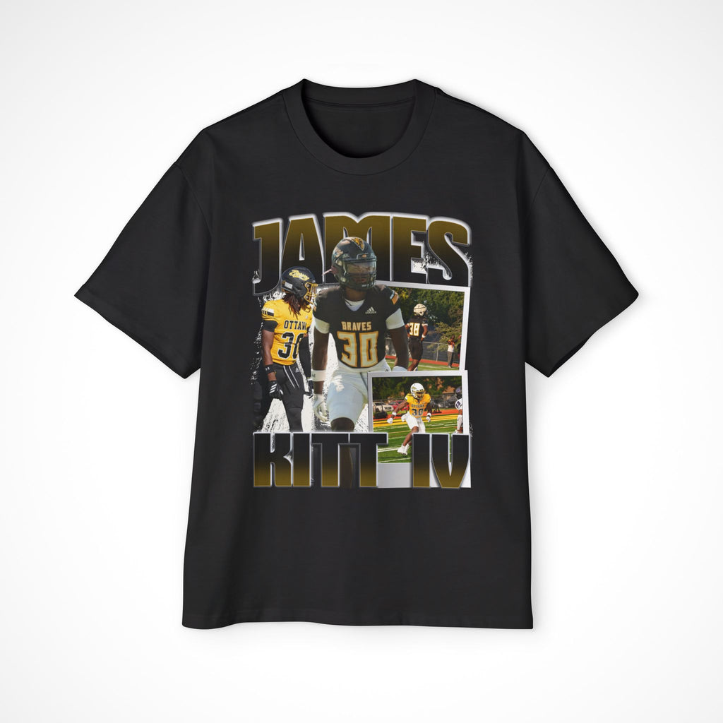 James Kitt IV Graphic Oversized Tee