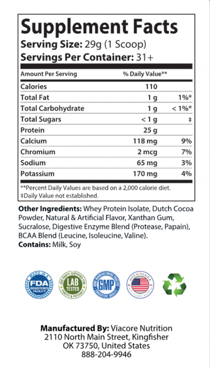 Athlete Brands © Whey Isolate Protein (Chocolate)