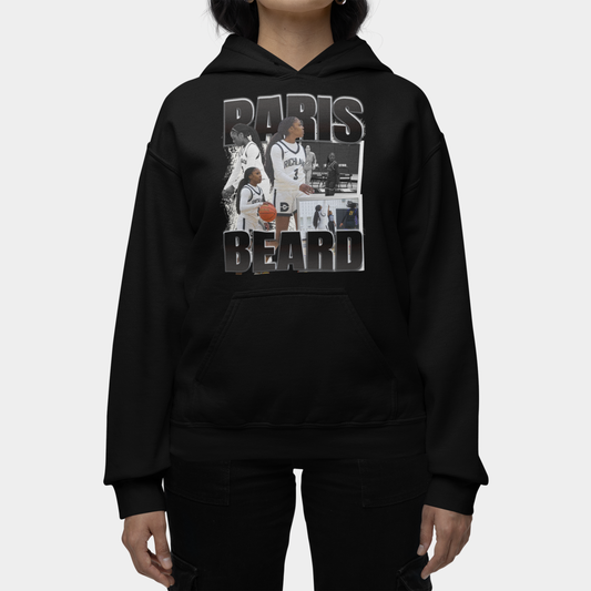 Paris Beard Graphic Hoodie