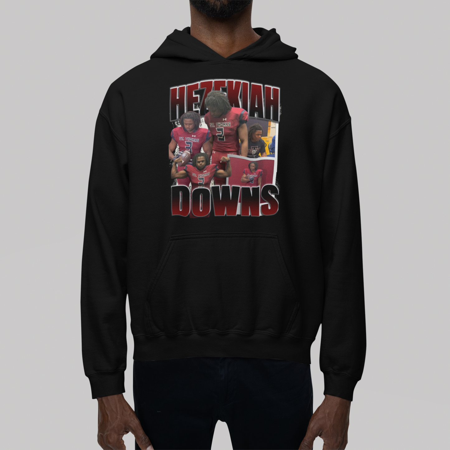 Hezekiah Downs Graphic Hoodie
