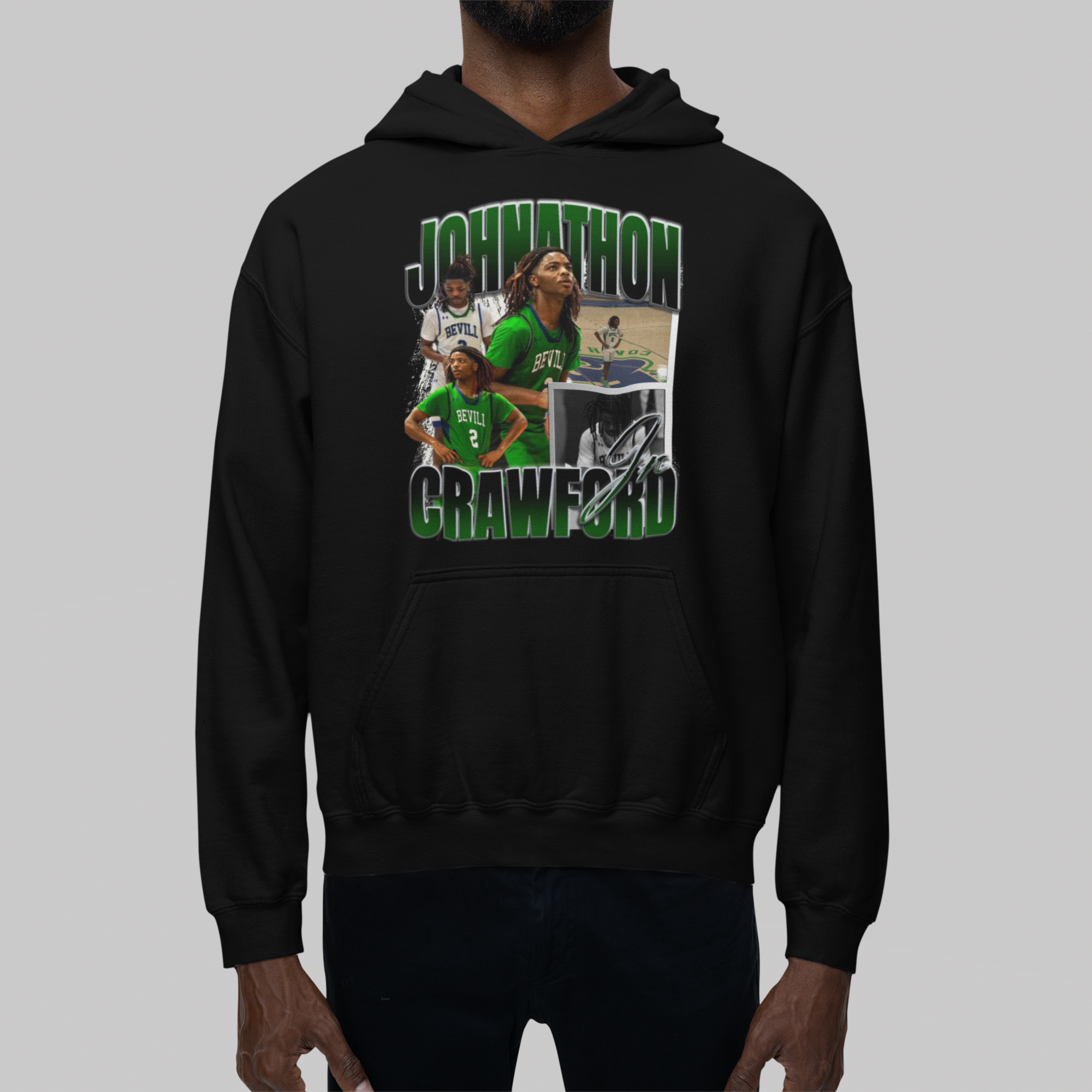 Johnathon Crawford Jr.  Graphic Hoodie