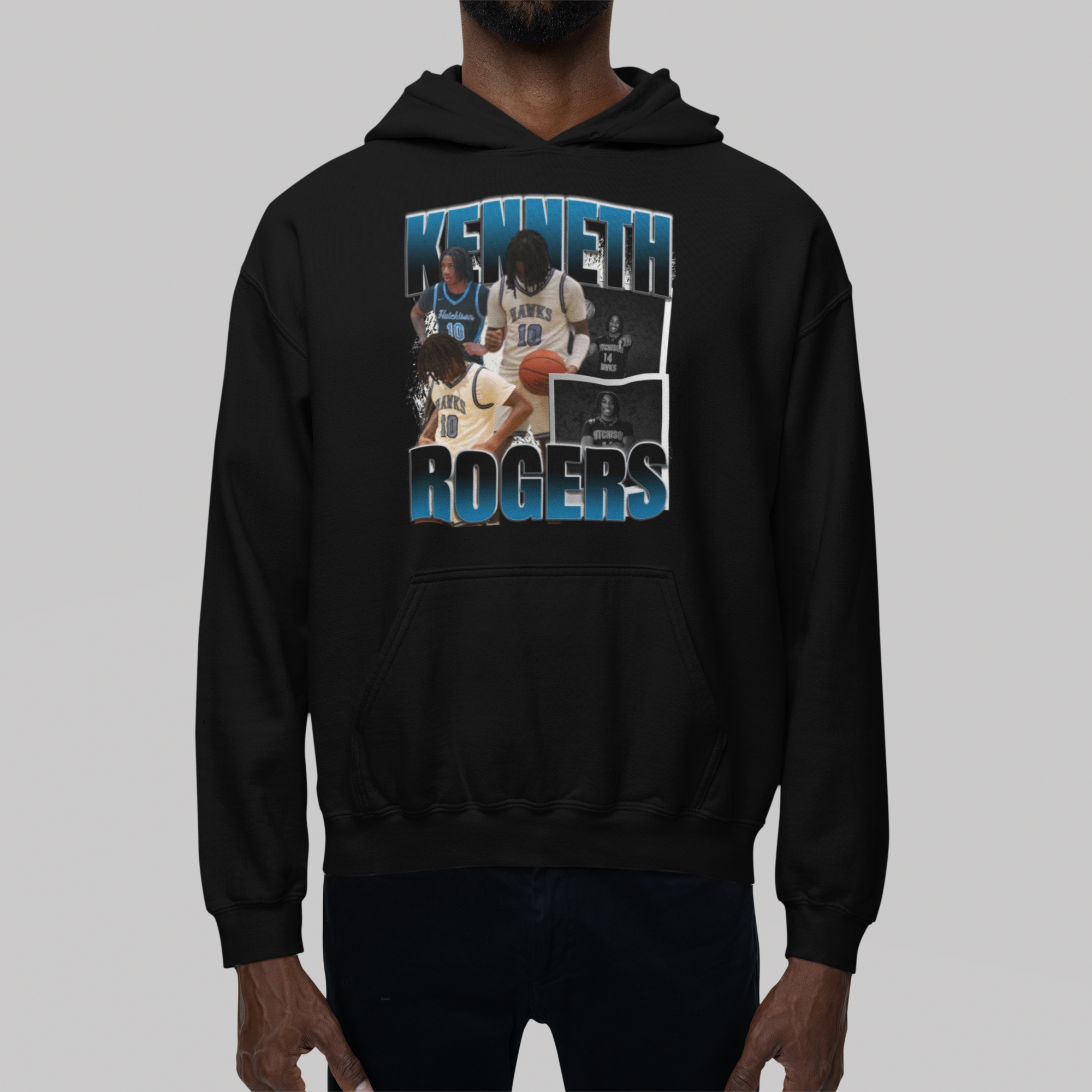 Kenneth Rogers Graphic Hoodie