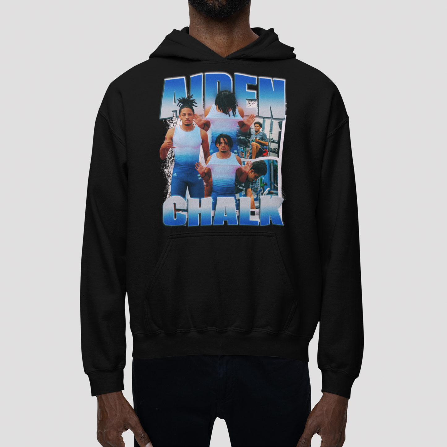 Aiden Chalk Graphic Hoodie