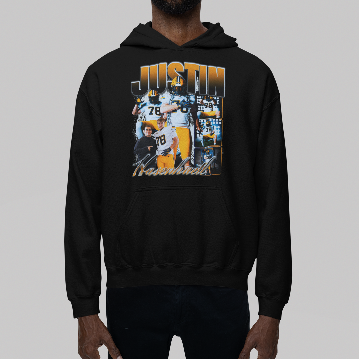 Justin Hasenhuetl Graphic Hoodie