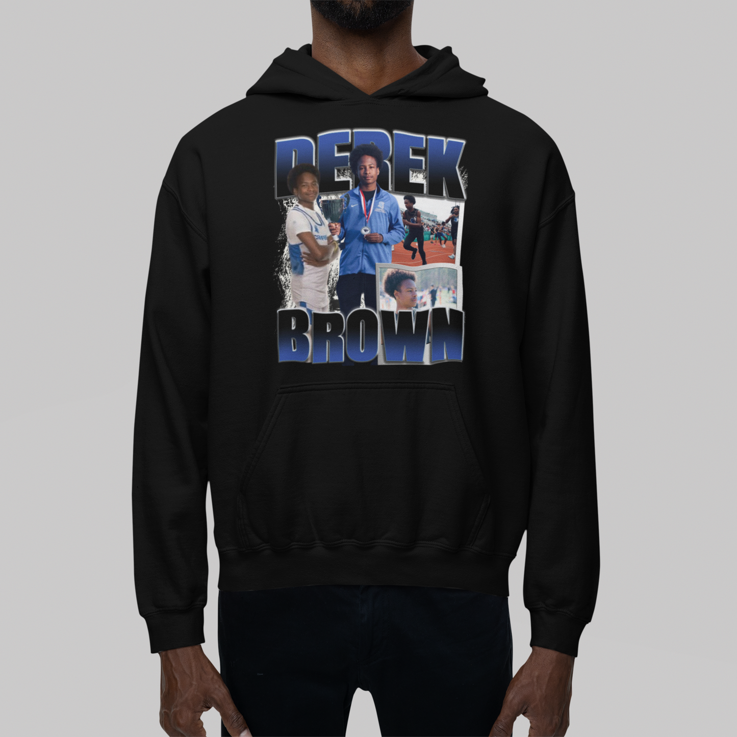 Derek Brown Graphic Hoodie